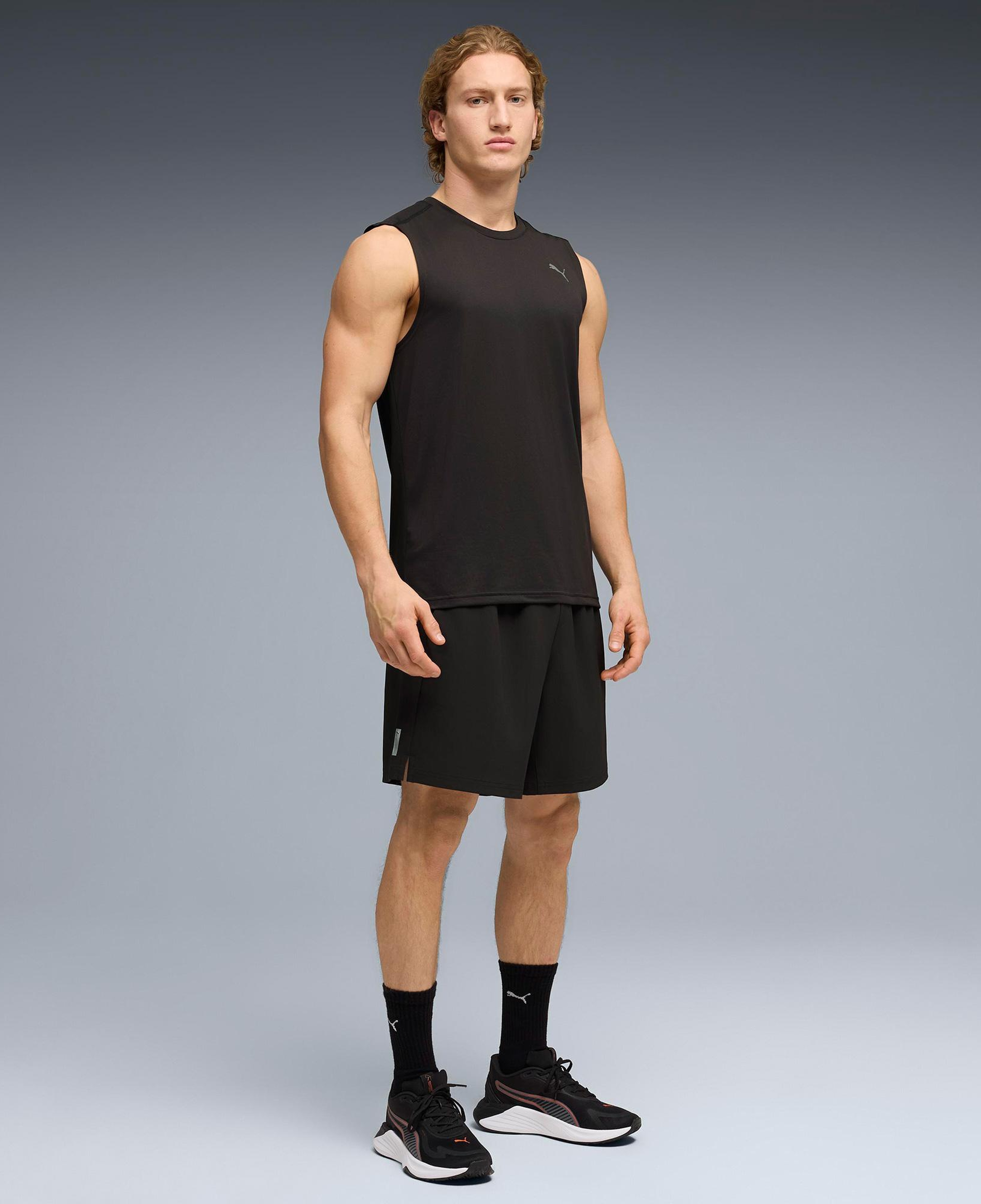 Puma Pwrtrain Sleeveless Erkek Siyah Antrenman Atlet