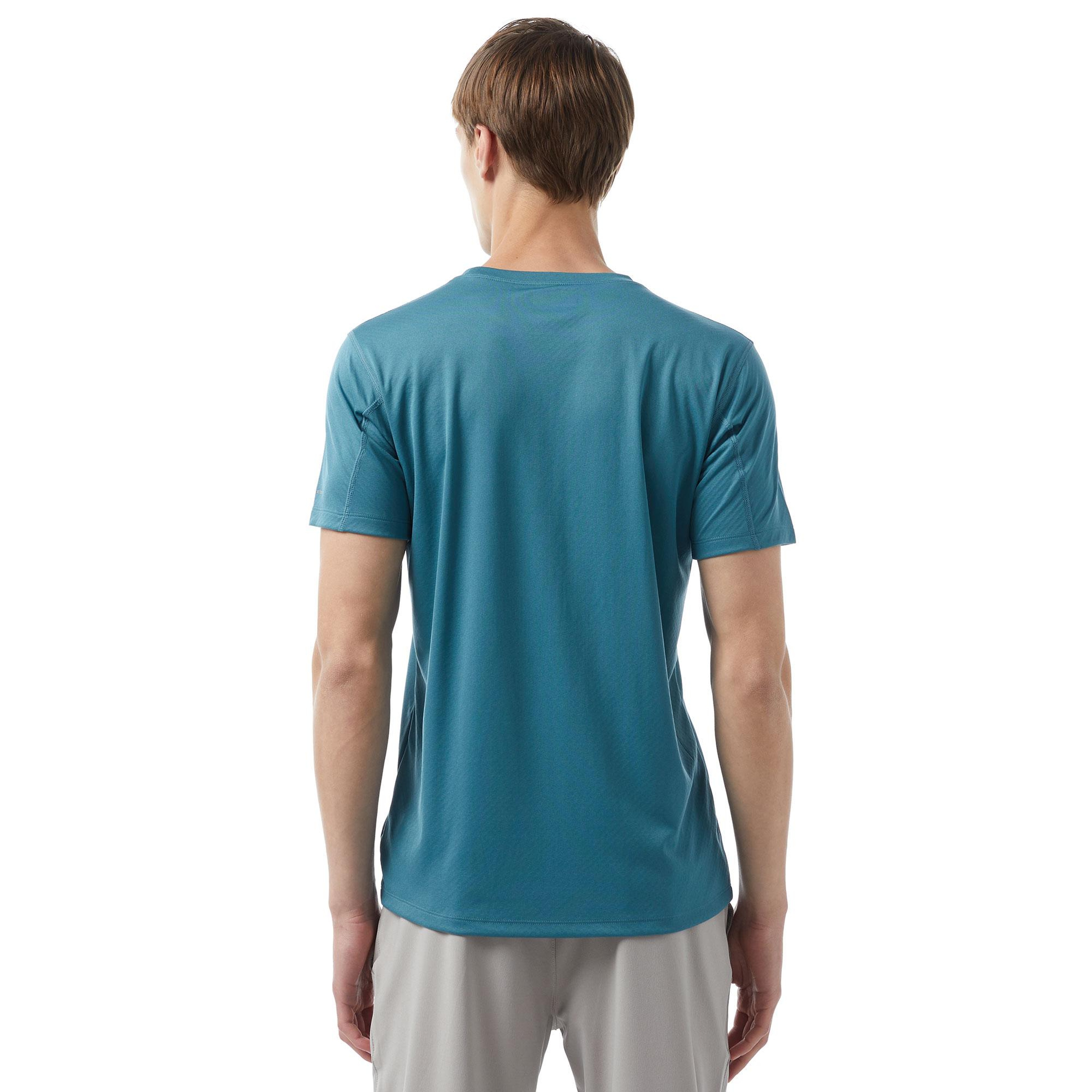 Columbia Erkek Standart Fit Yeşil Antrenman T-Shirt