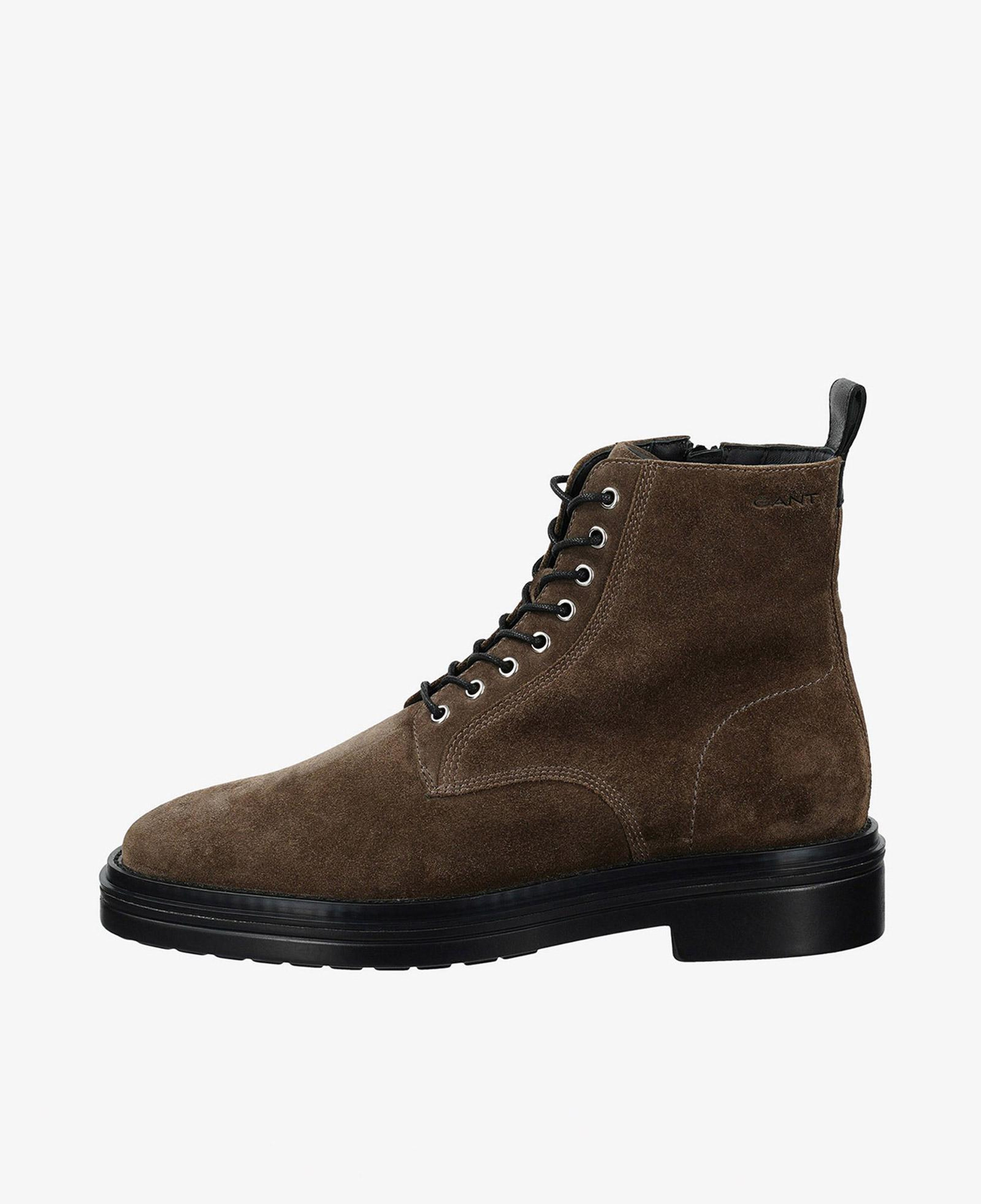 GANT Erkek Kahverengi Bağcıklı Süet Boggar Bot
