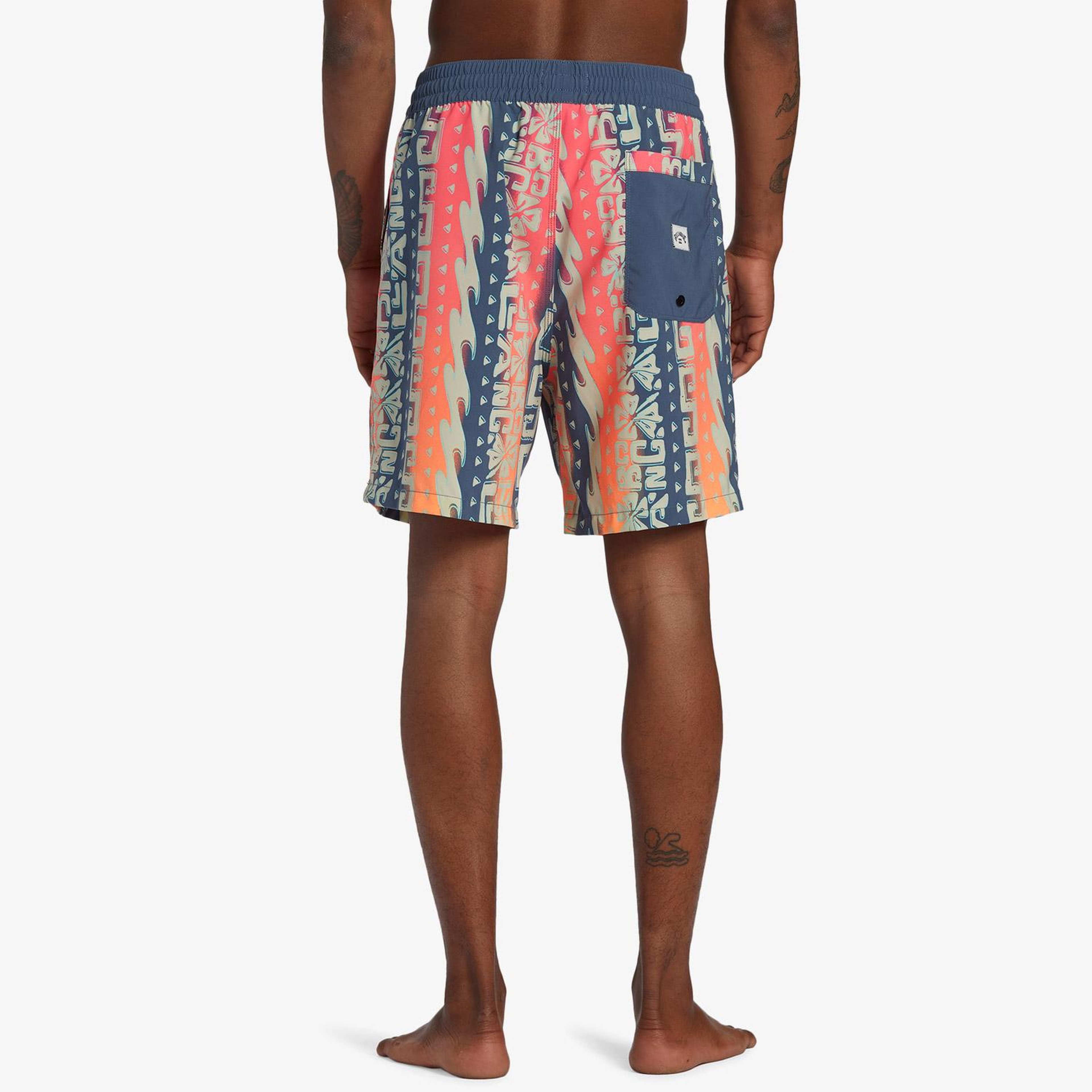 Billabong Sundays Layback 17 Erkek Renkli Deniz Şortu