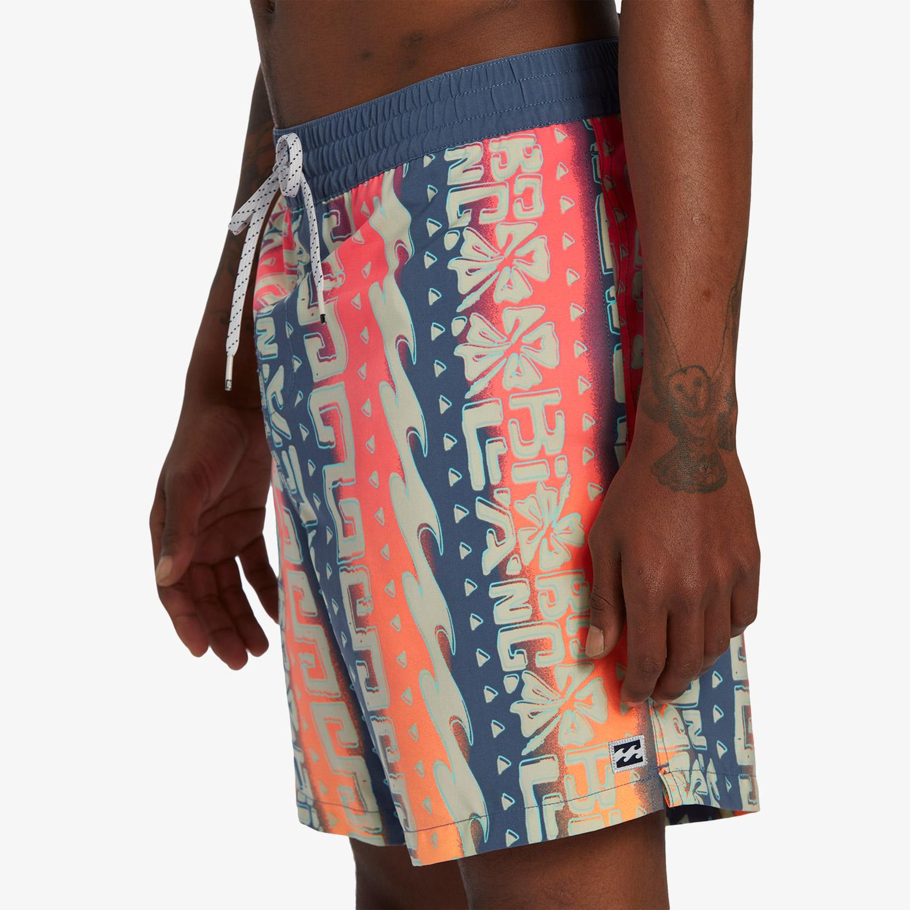 Billabong Sundays Layback 17 Erkek Renkli Deniz Şortu