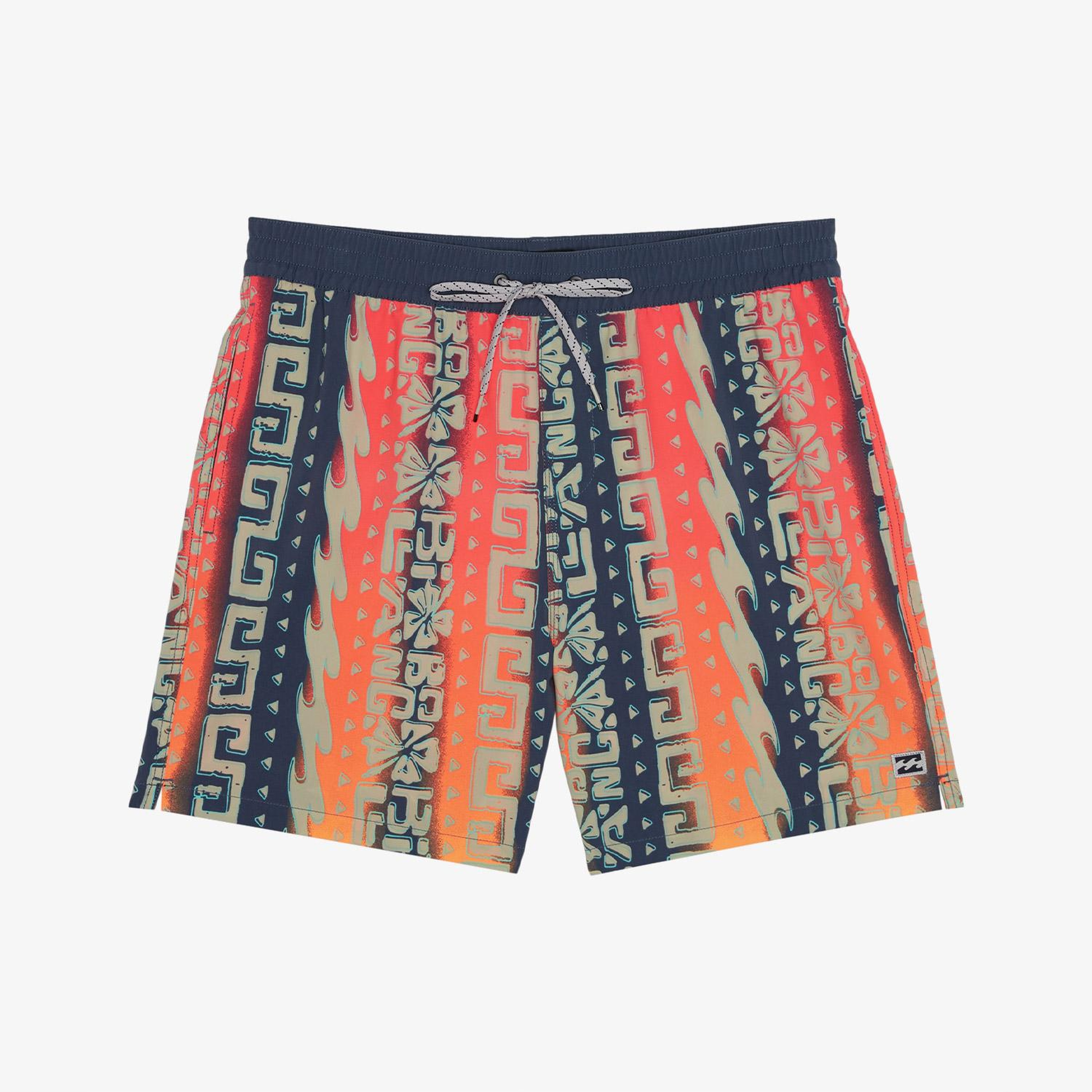 Billabong Sundays Layback 17 Erkek Renkli Deniz Şortu