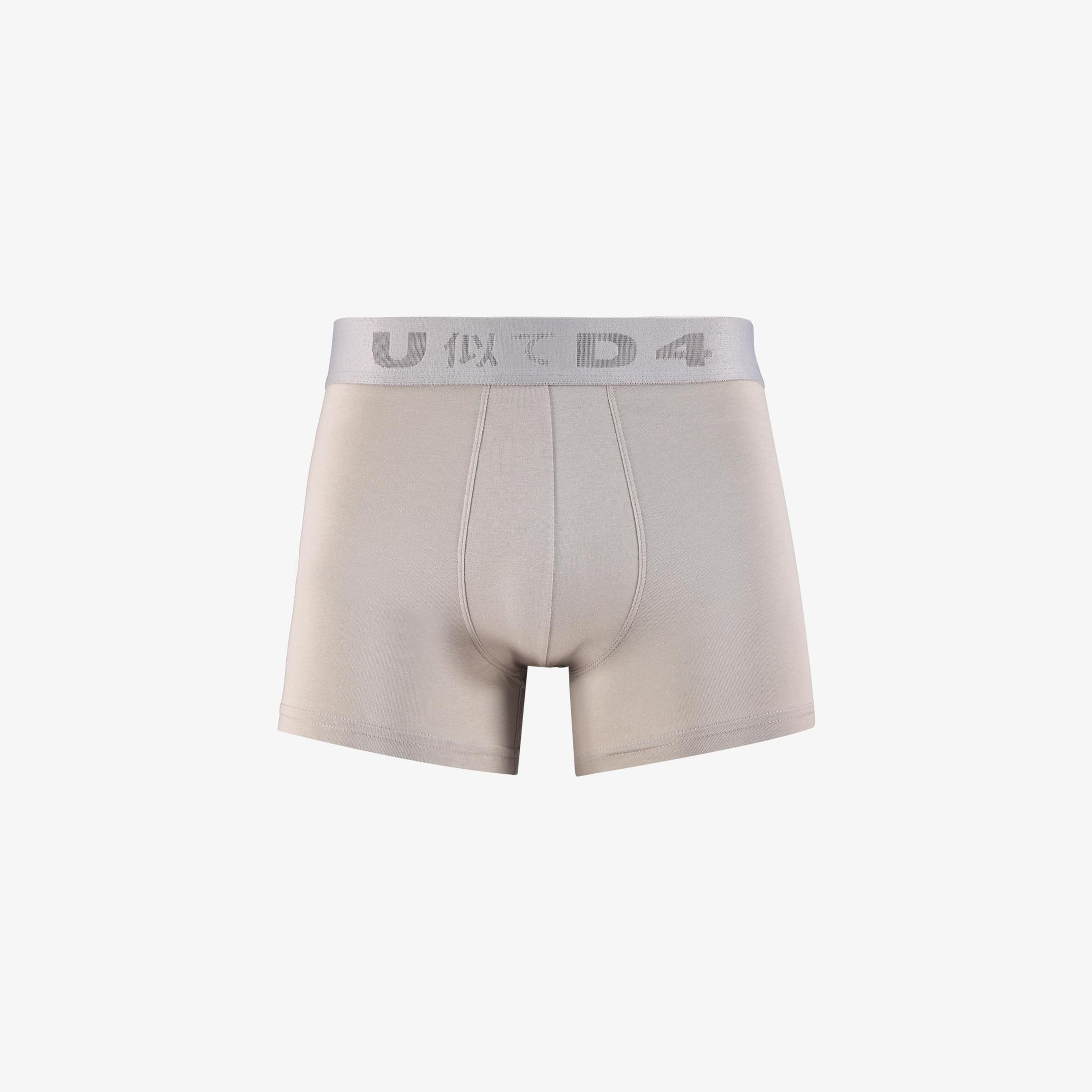UNITED4 Classic Erkek Siyah/Gri 3'lü Boxer