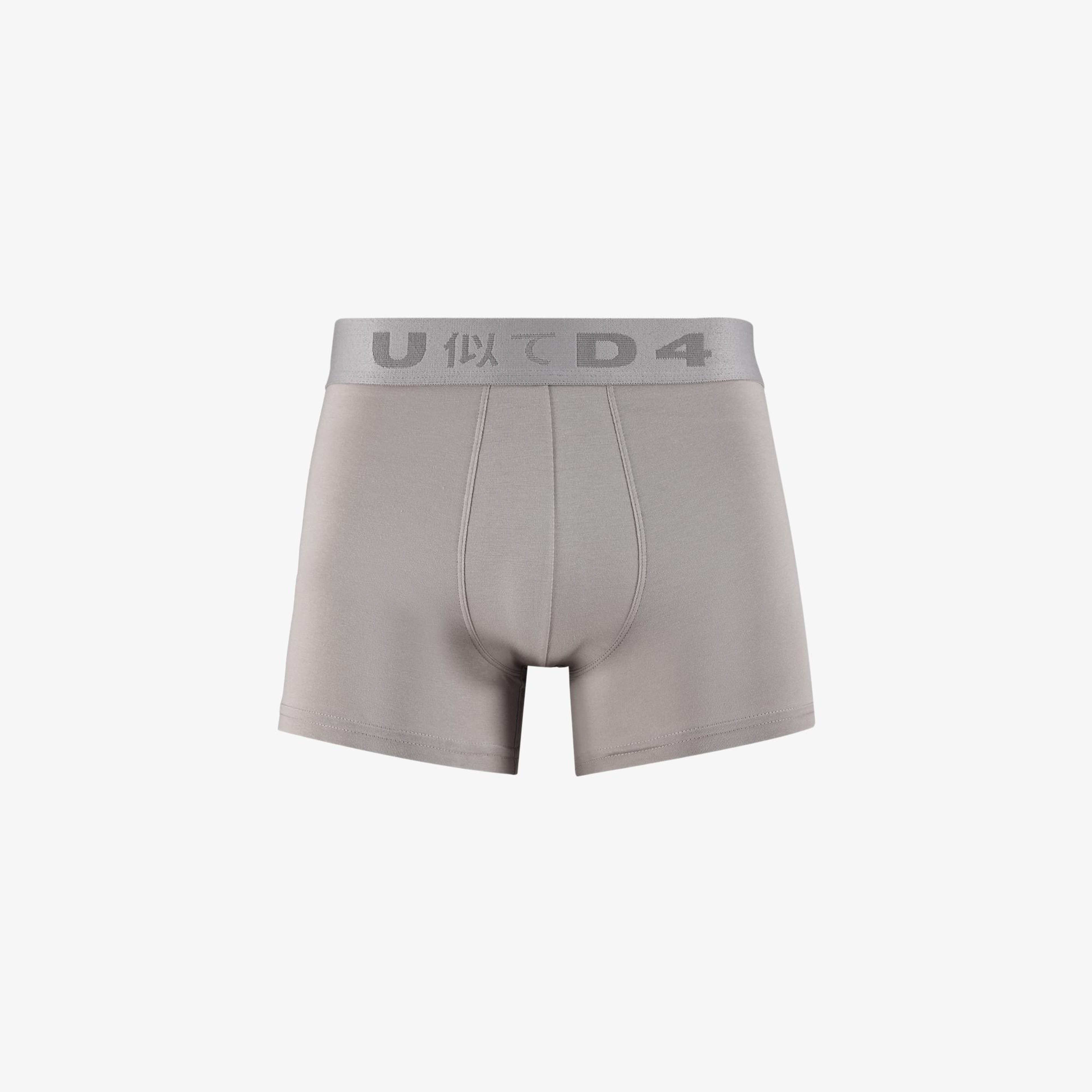 UNITED4 Classic Erkek Siyah/Gri 3'lü Boxer