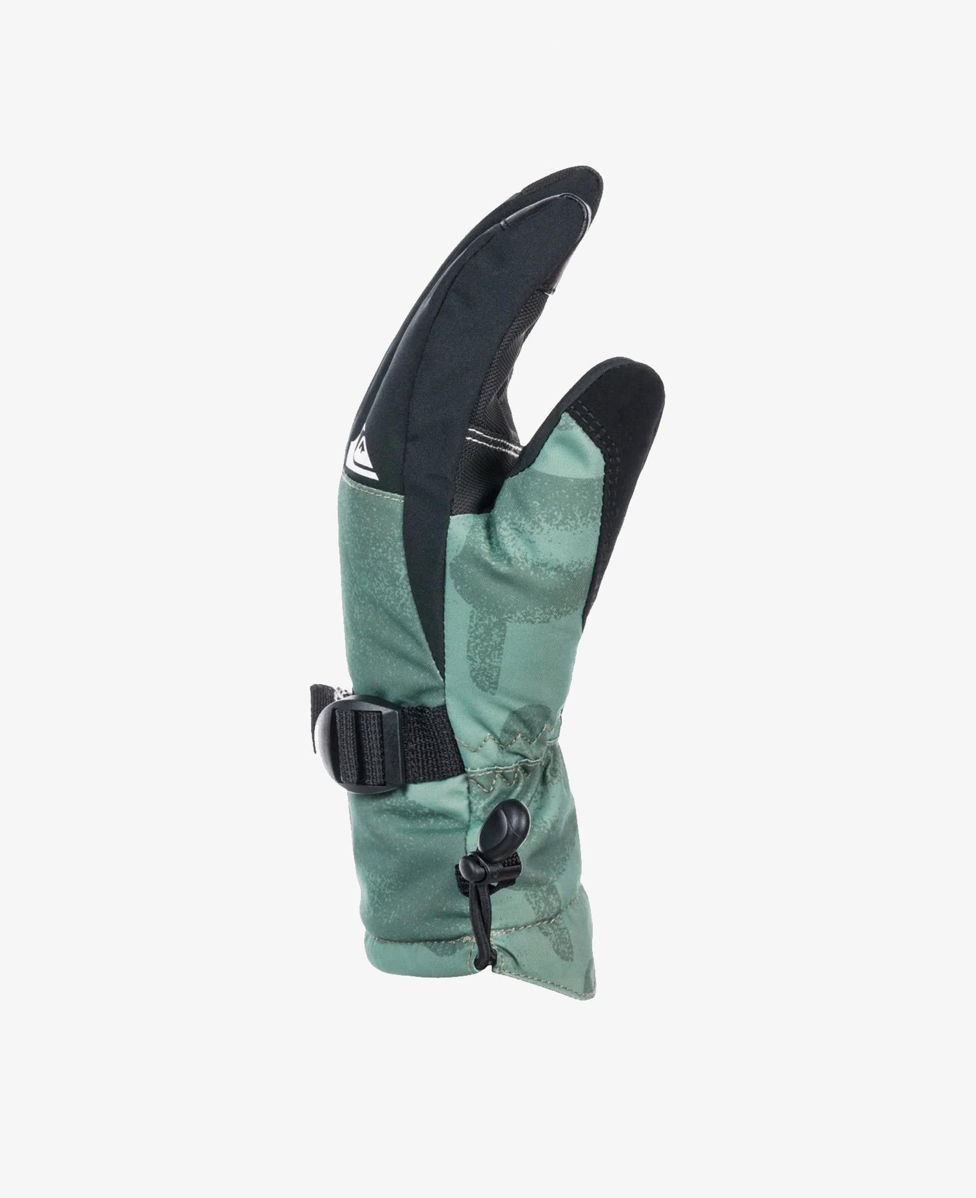 Quiksilver Mission Insulated Çocuk Gri Kayak Eldiveni