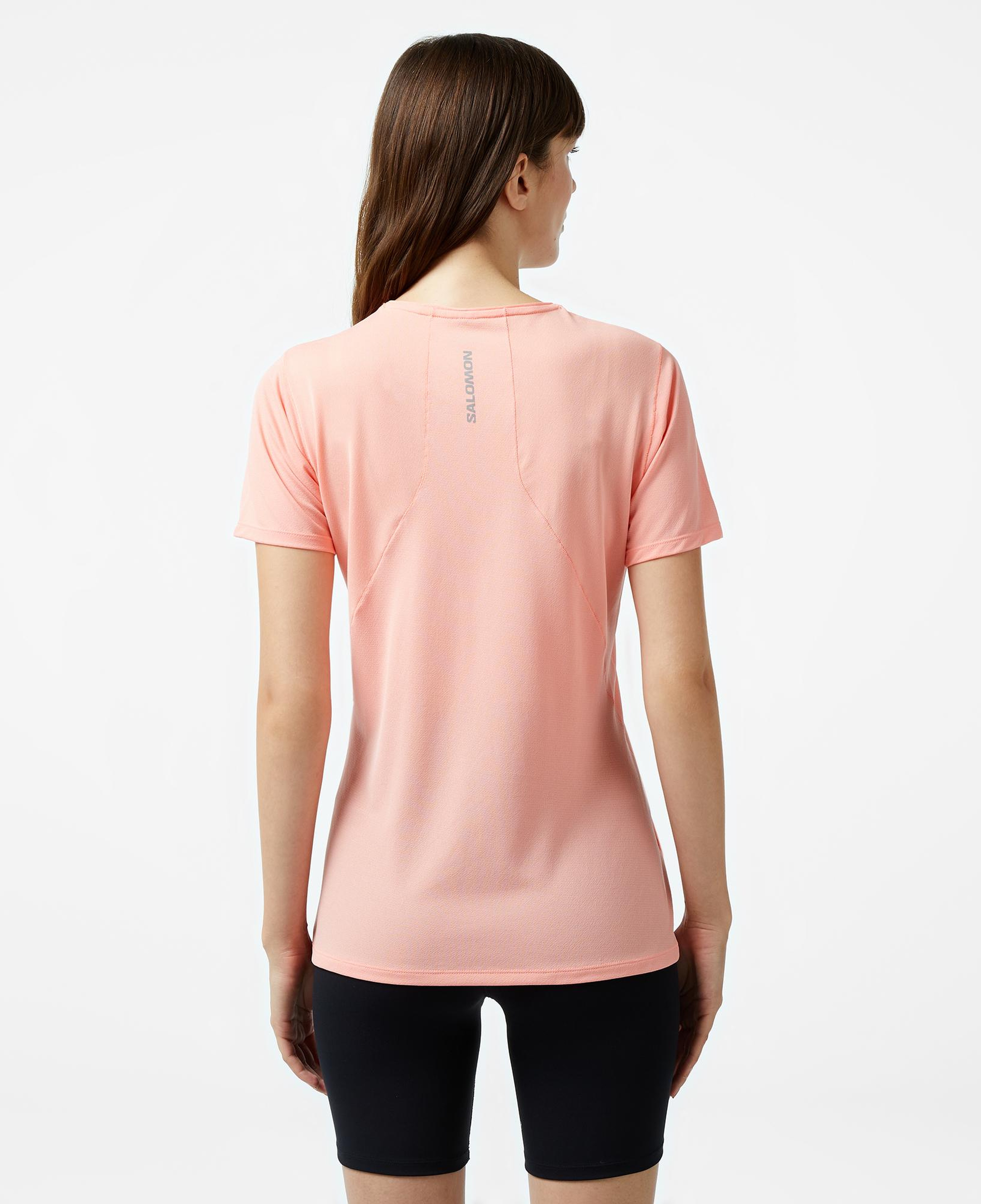 Salomon Aero Kadın Pembe Günlük T-Shirt
