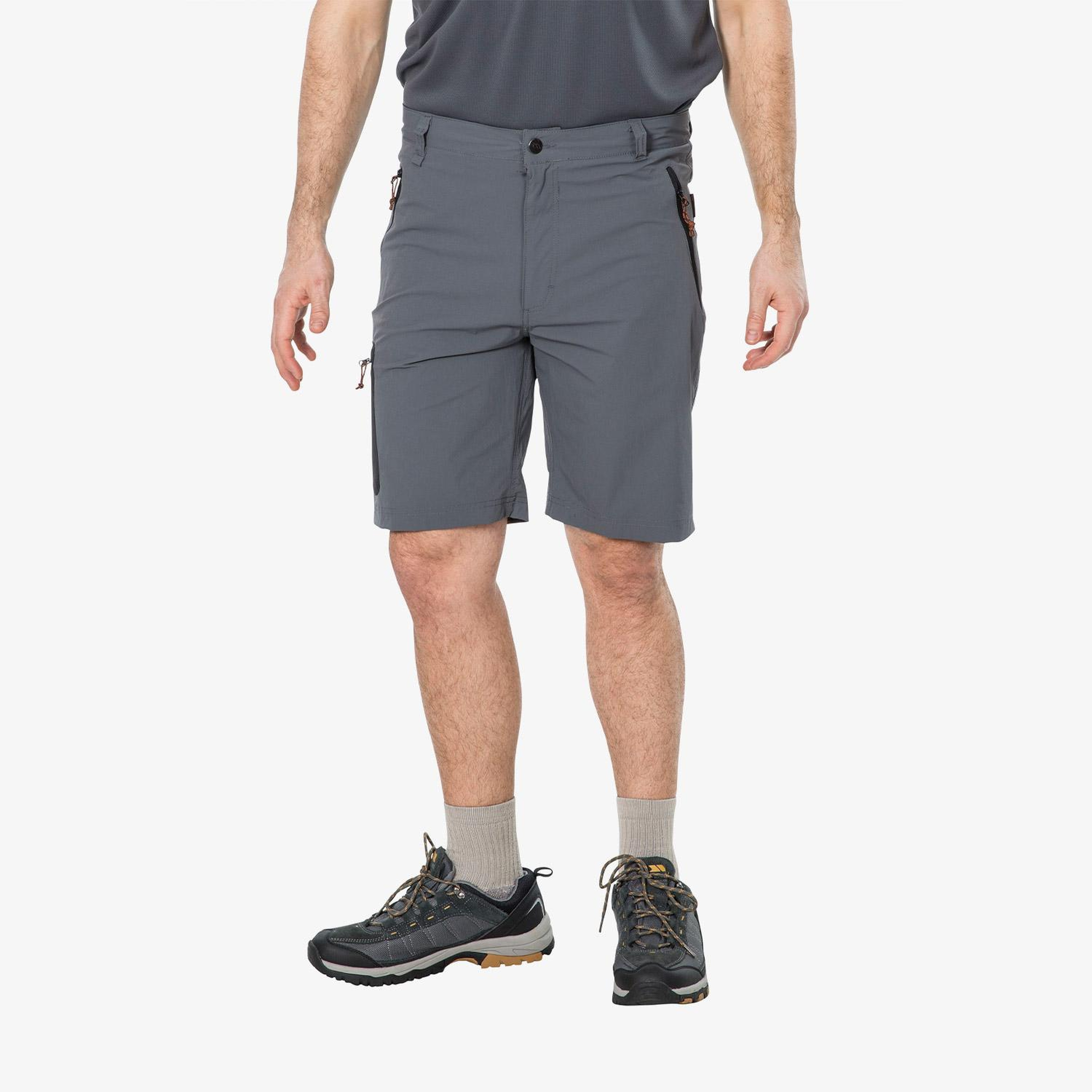 Trespass Runnel Erkek Gri Günlük Şort