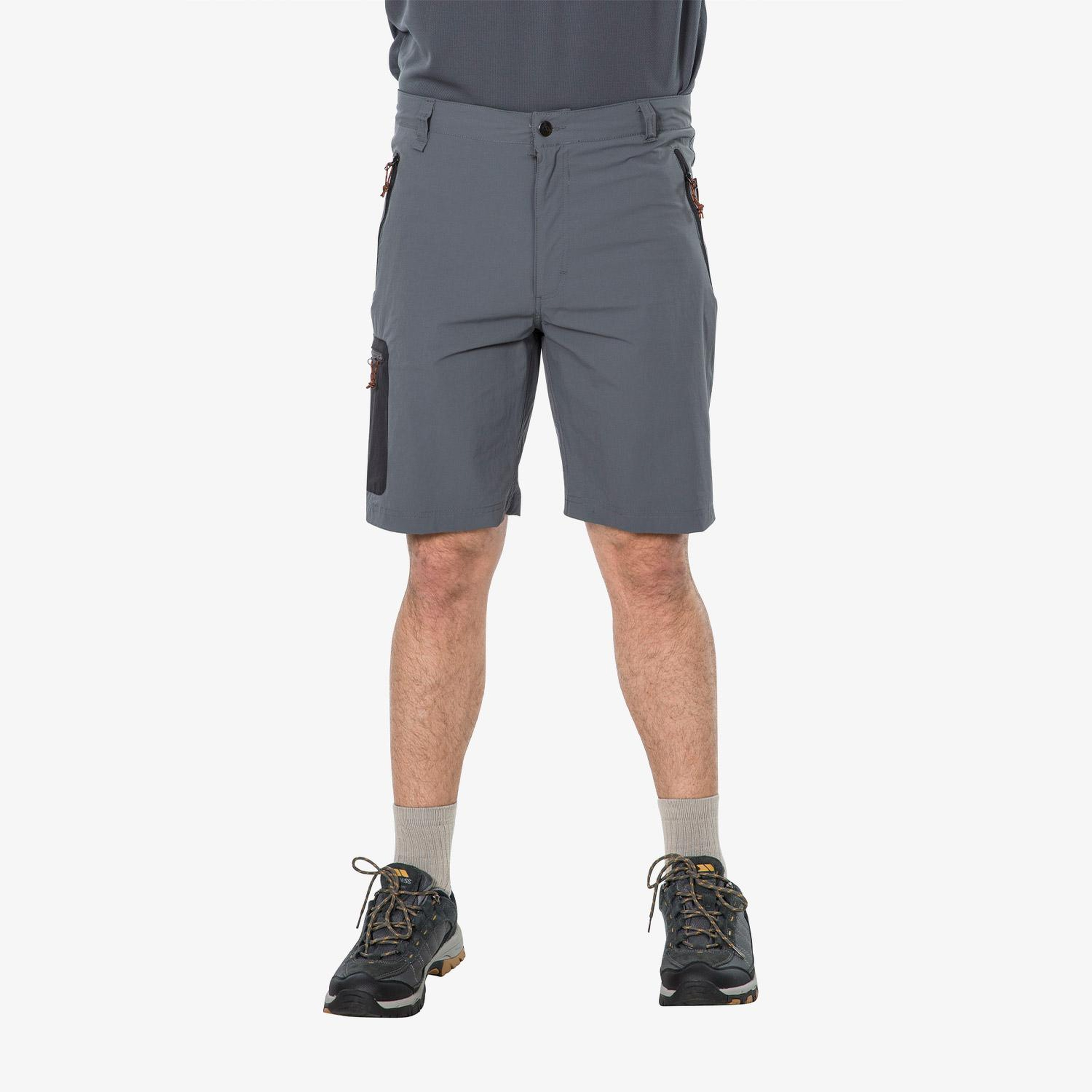 Trespass Runnel Erkek Gri Günlük Şort