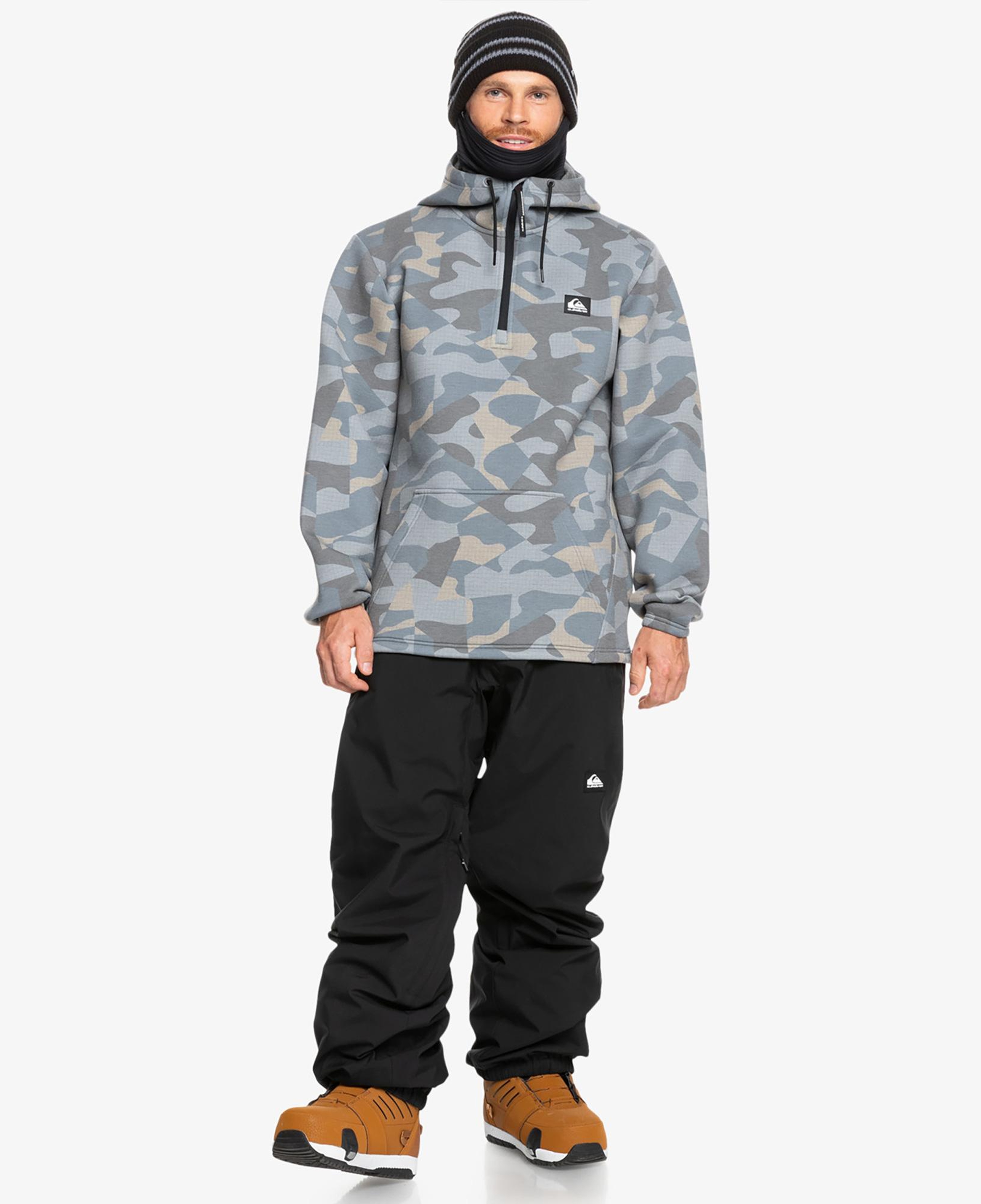 Quiksilver Shrerdder Erkek Gri Polar