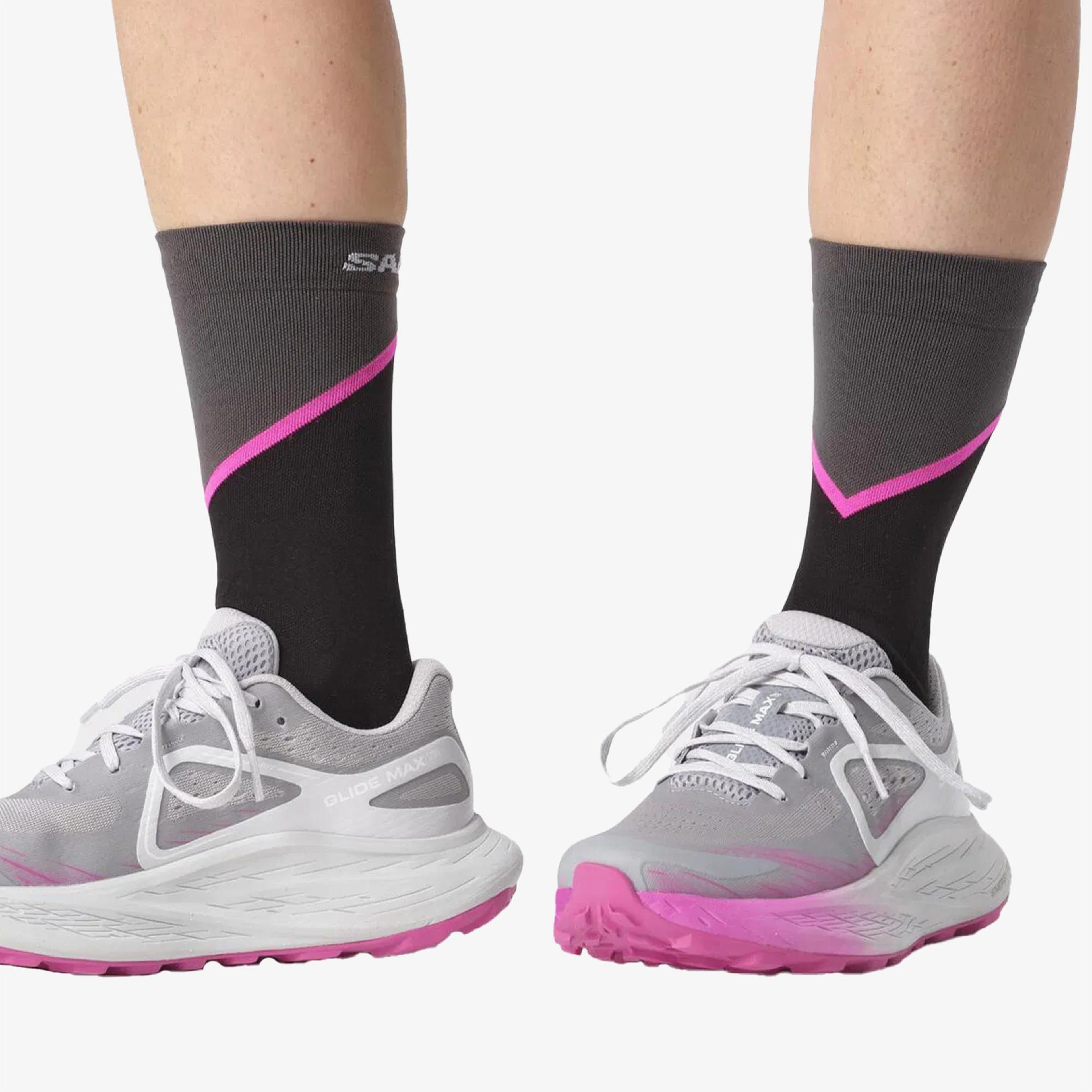 Salomon Glide Max Tr Kadın Gri Koşu Ayakkabısı