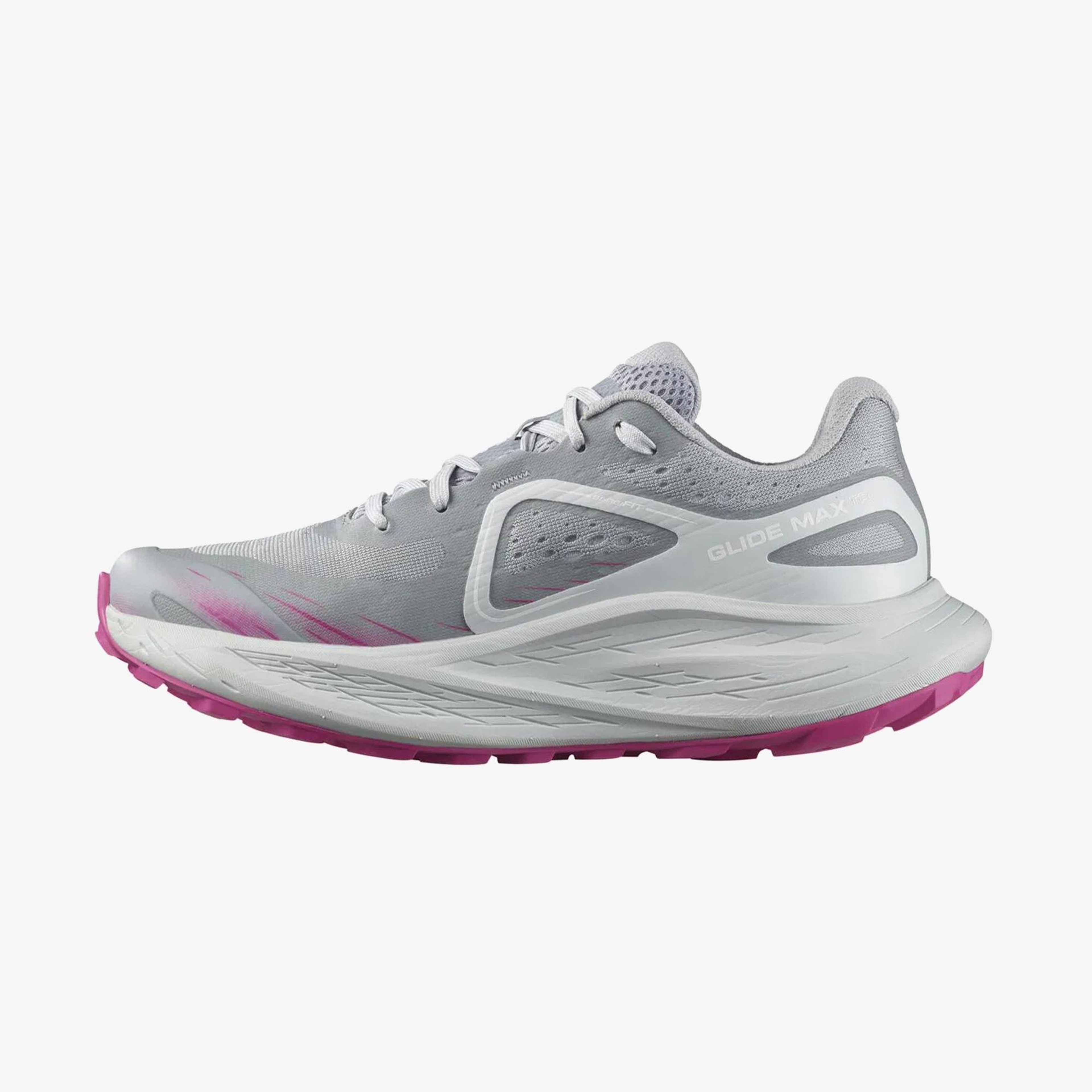 Salomon Glide Max Tr Kadın Gri Koşu Ayakkabısı