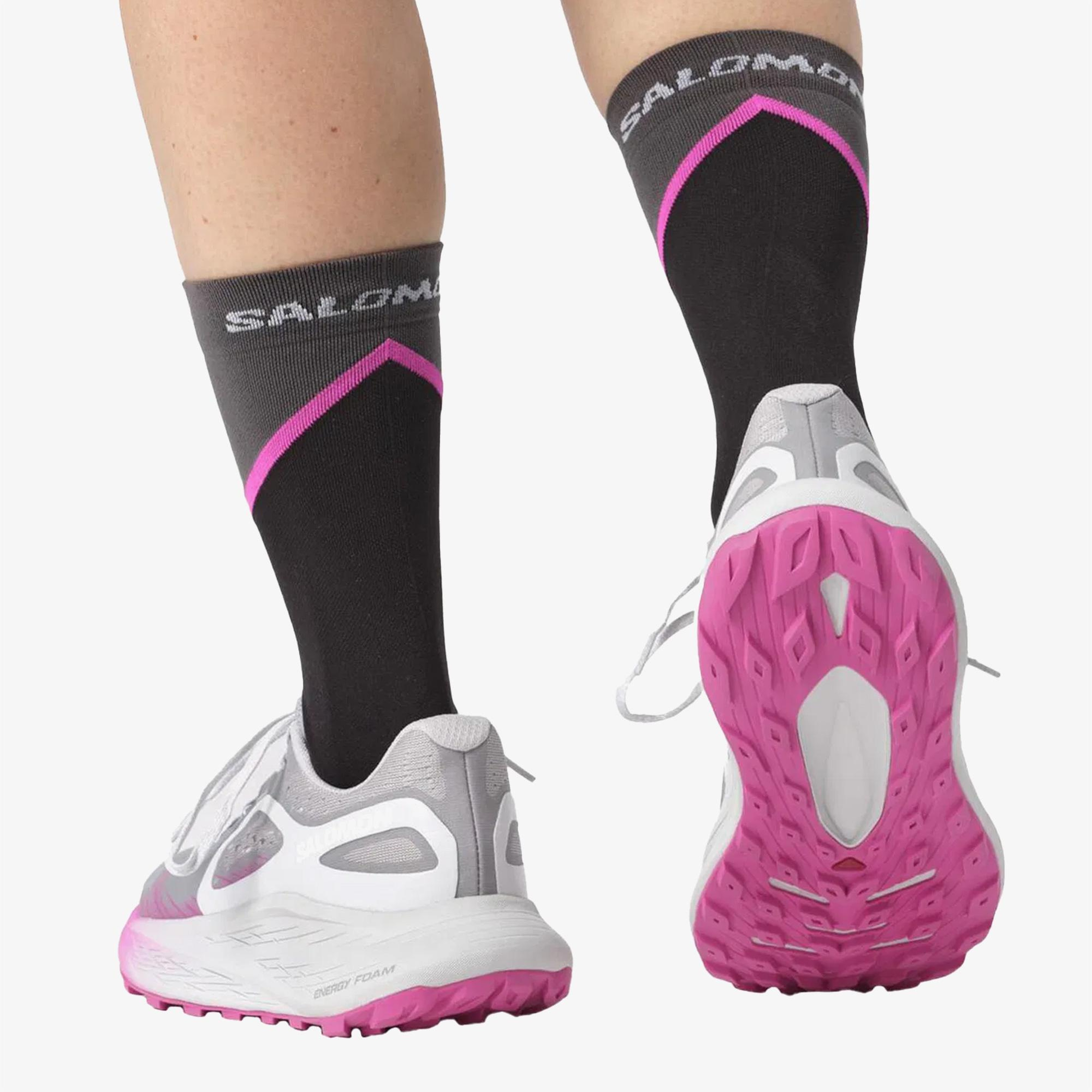 Salomon Glide Max Tr Kadın Gri Koşu Ayakkabısı