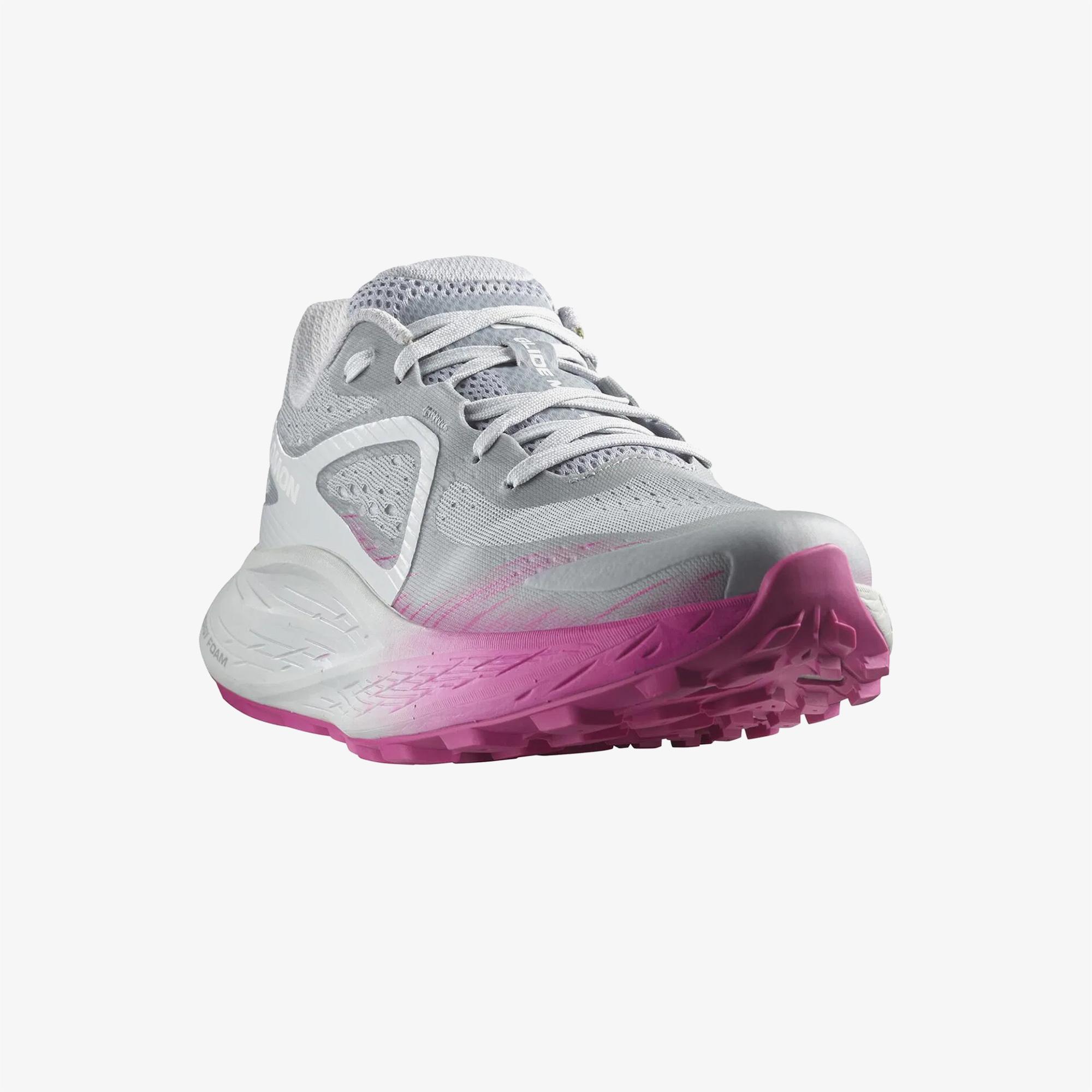 Salomon Glide Max Tr Kadın Gri Koşu Ayakkabısı