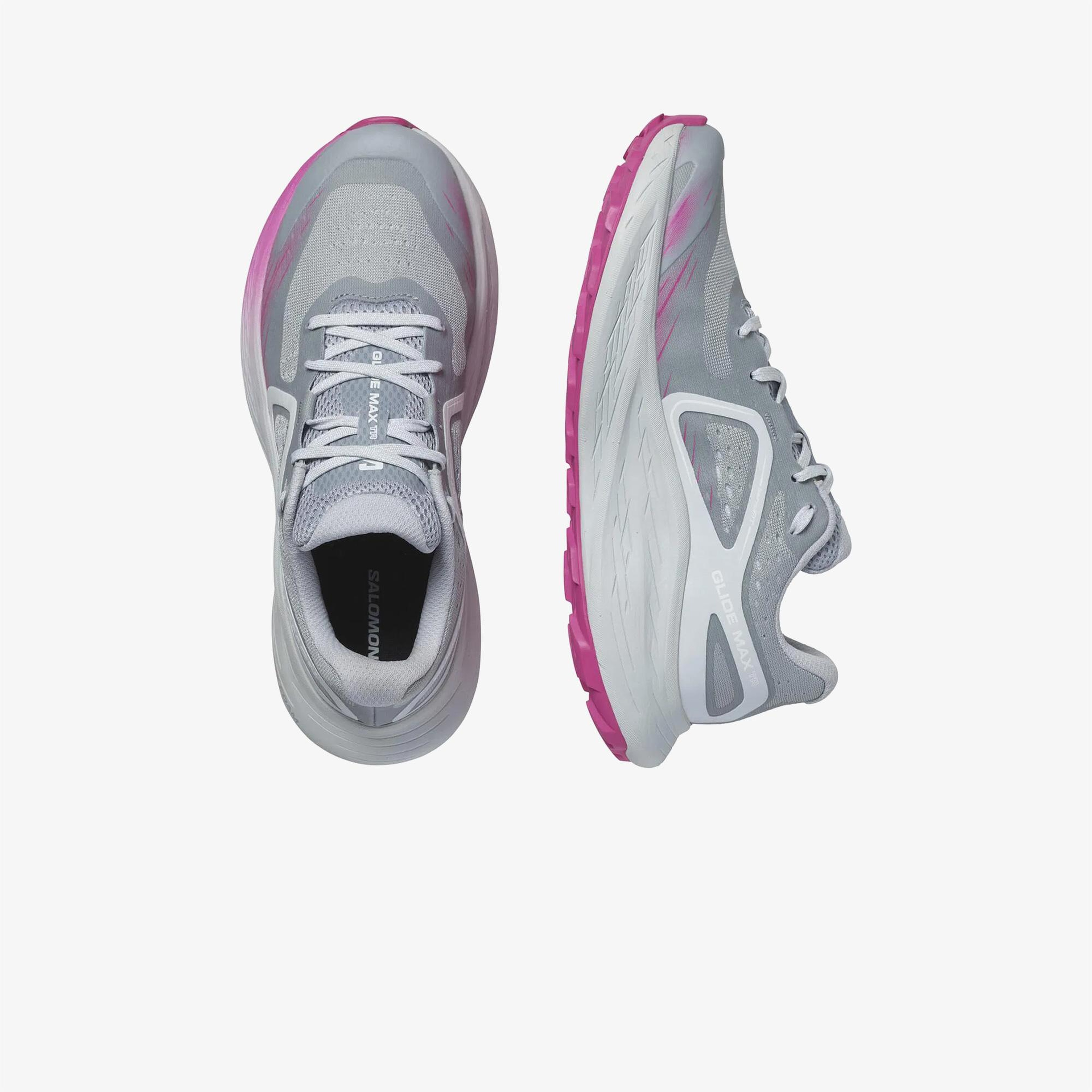 Salomon Glide Max Tr Kadın Gri Koşu Ayakkabısı