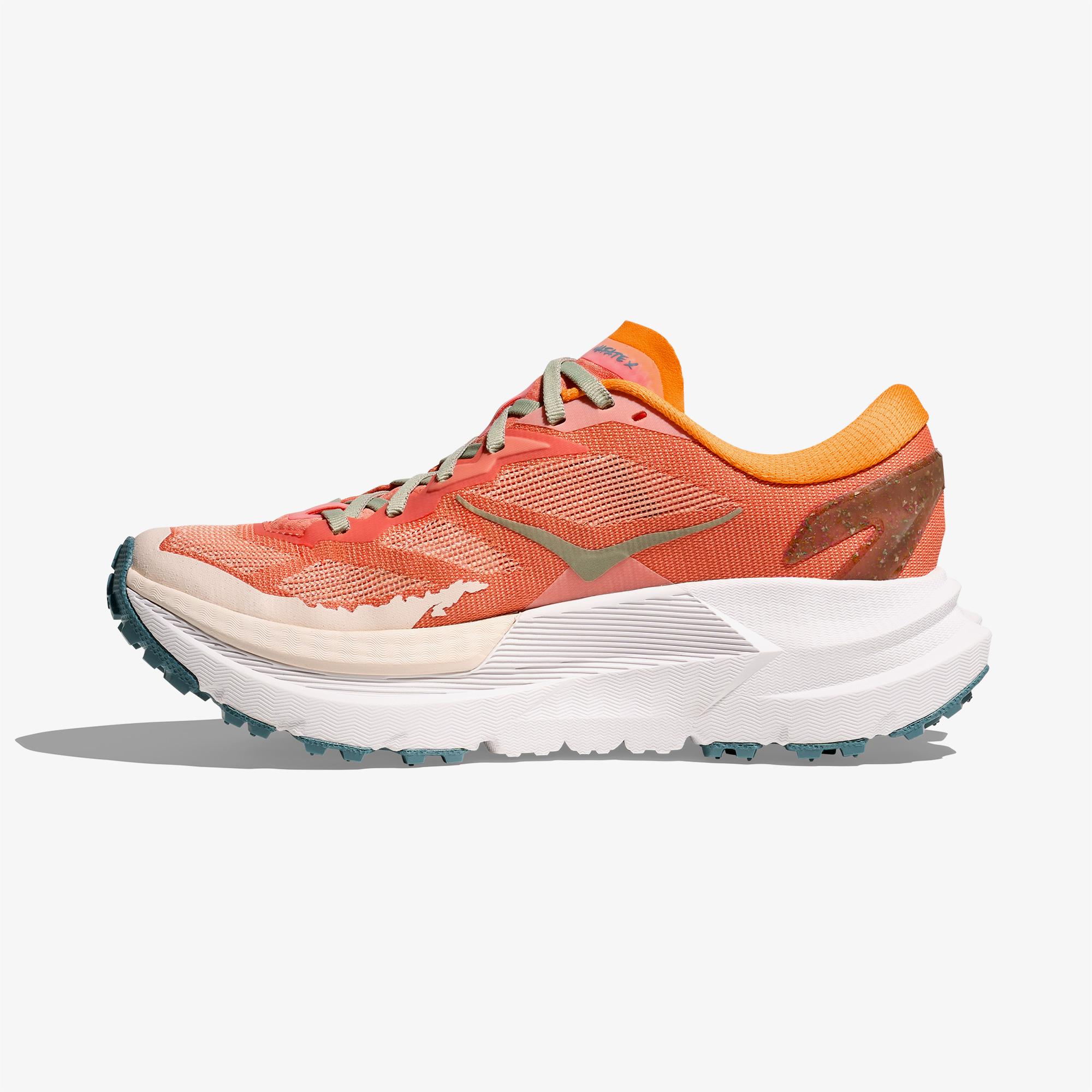 Hoka Mafate X Kadın Turuncu Arazi Koşu Ayakkabısı