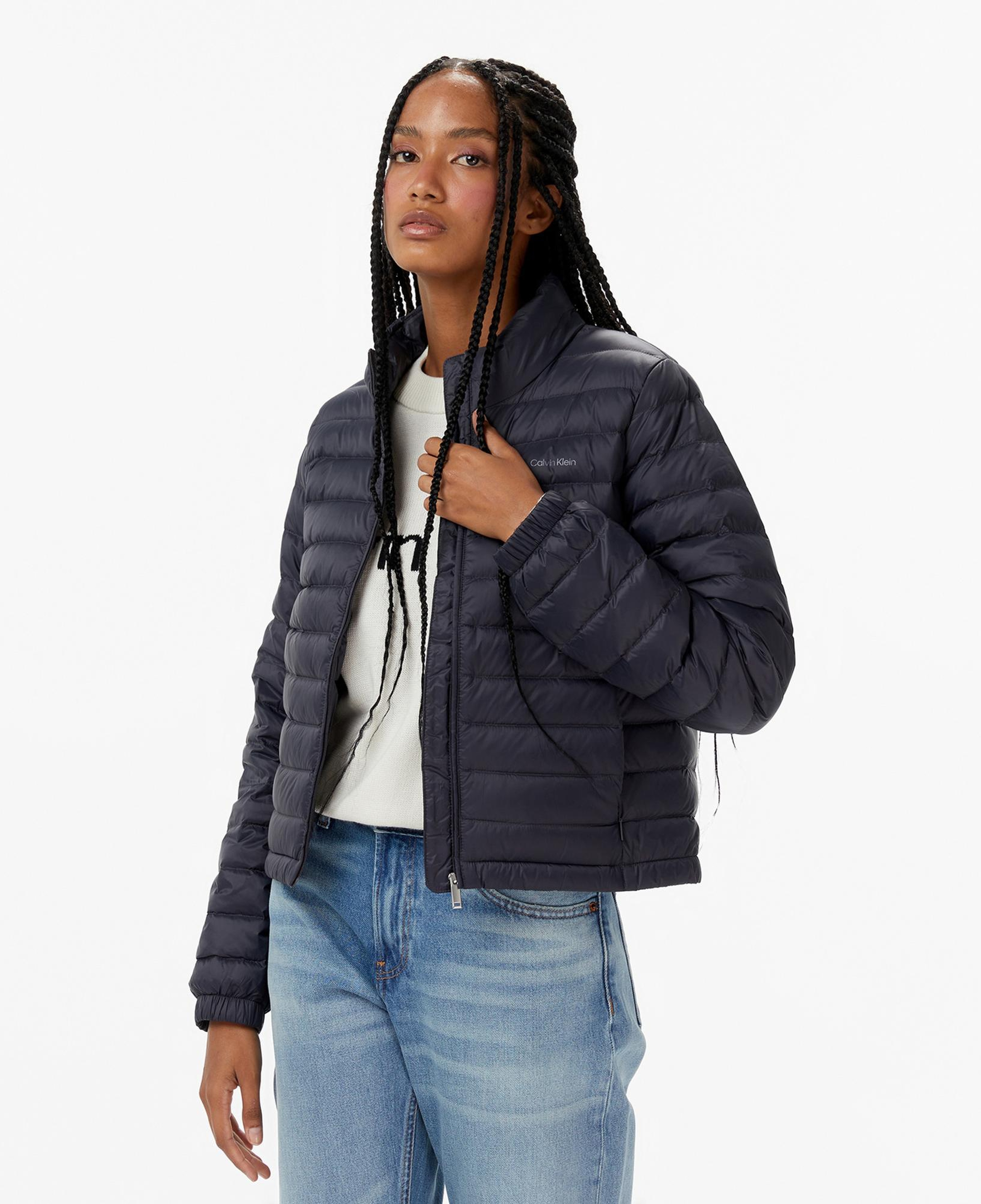 Calvin Klein Ultra Lightweight Down Puffer Kadın Lacivert Ceket