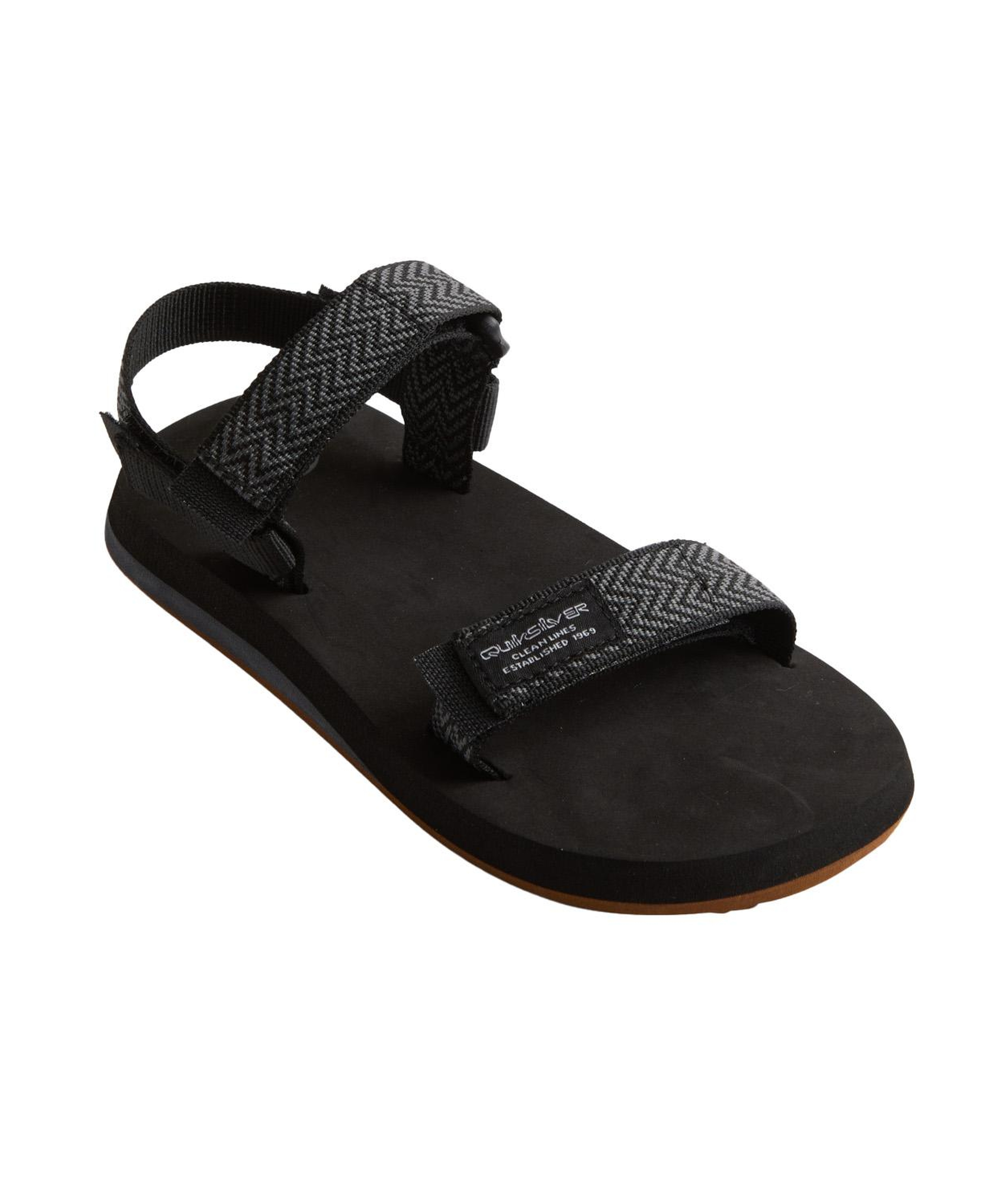 Quiksilver Monkey Caged Youth Erkek Çocuk Siyah Terlik