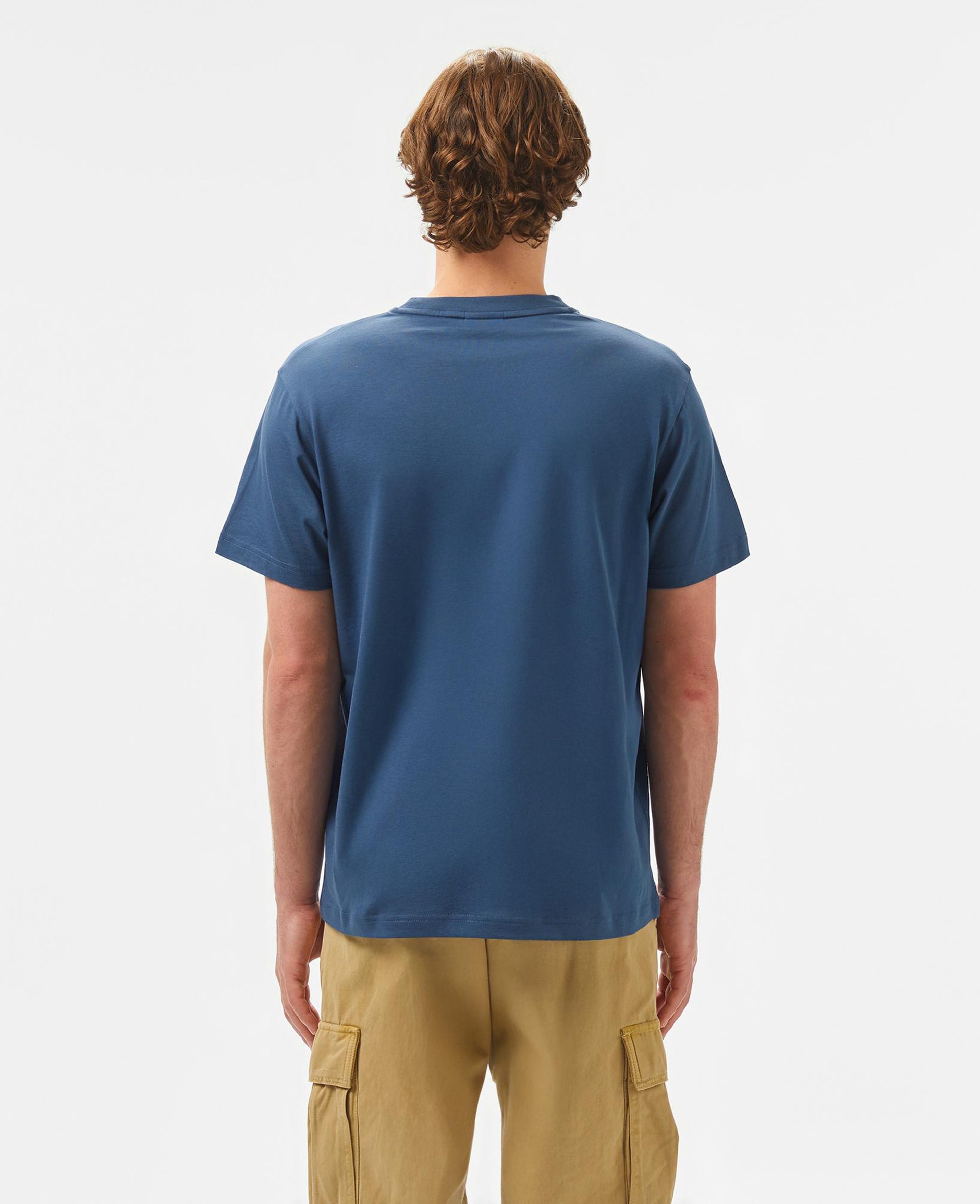 Calvin Klein Logo Erkek Mavi T-Shirt