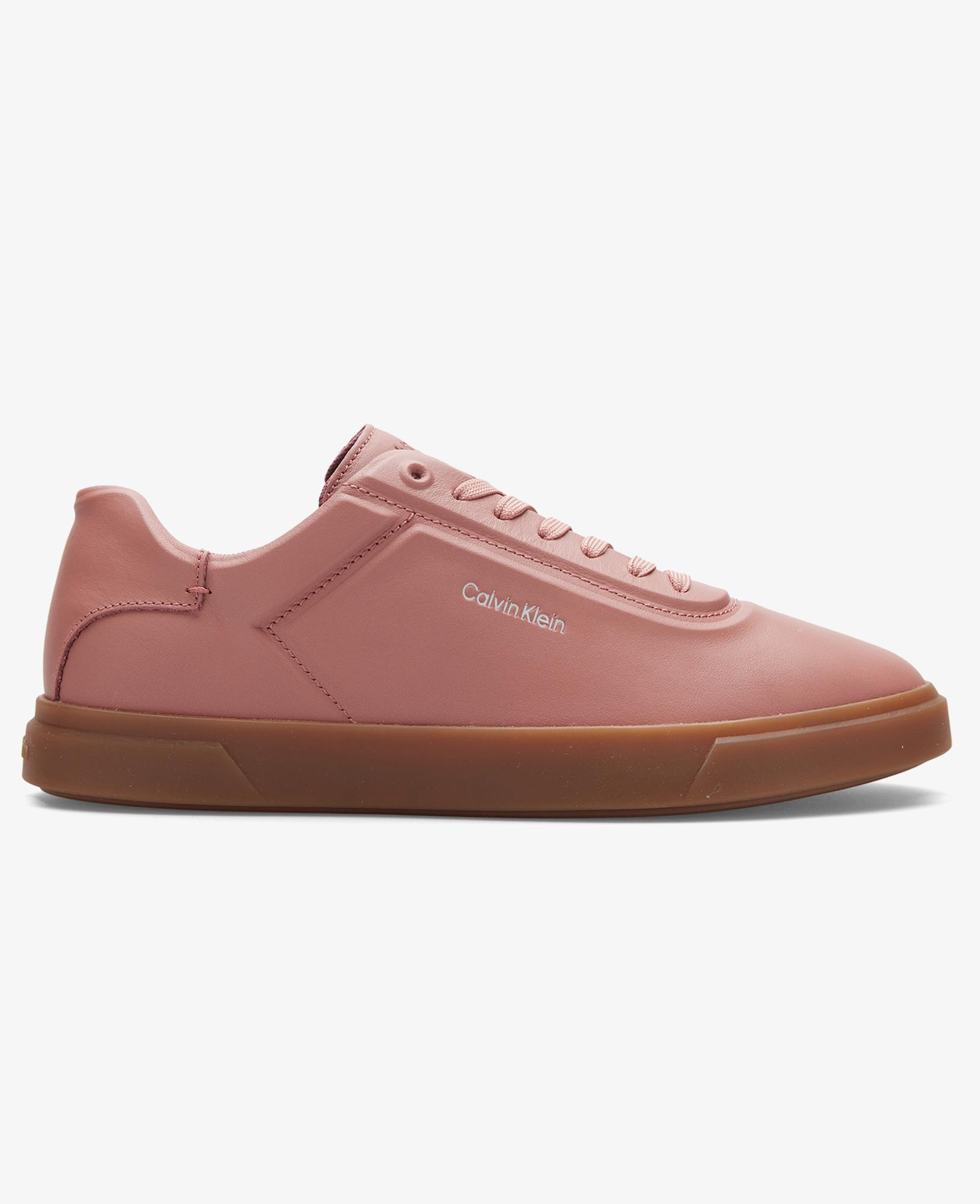 Calvin Klein Low Pro Cups Laceup Kadın Pembe Sneaker