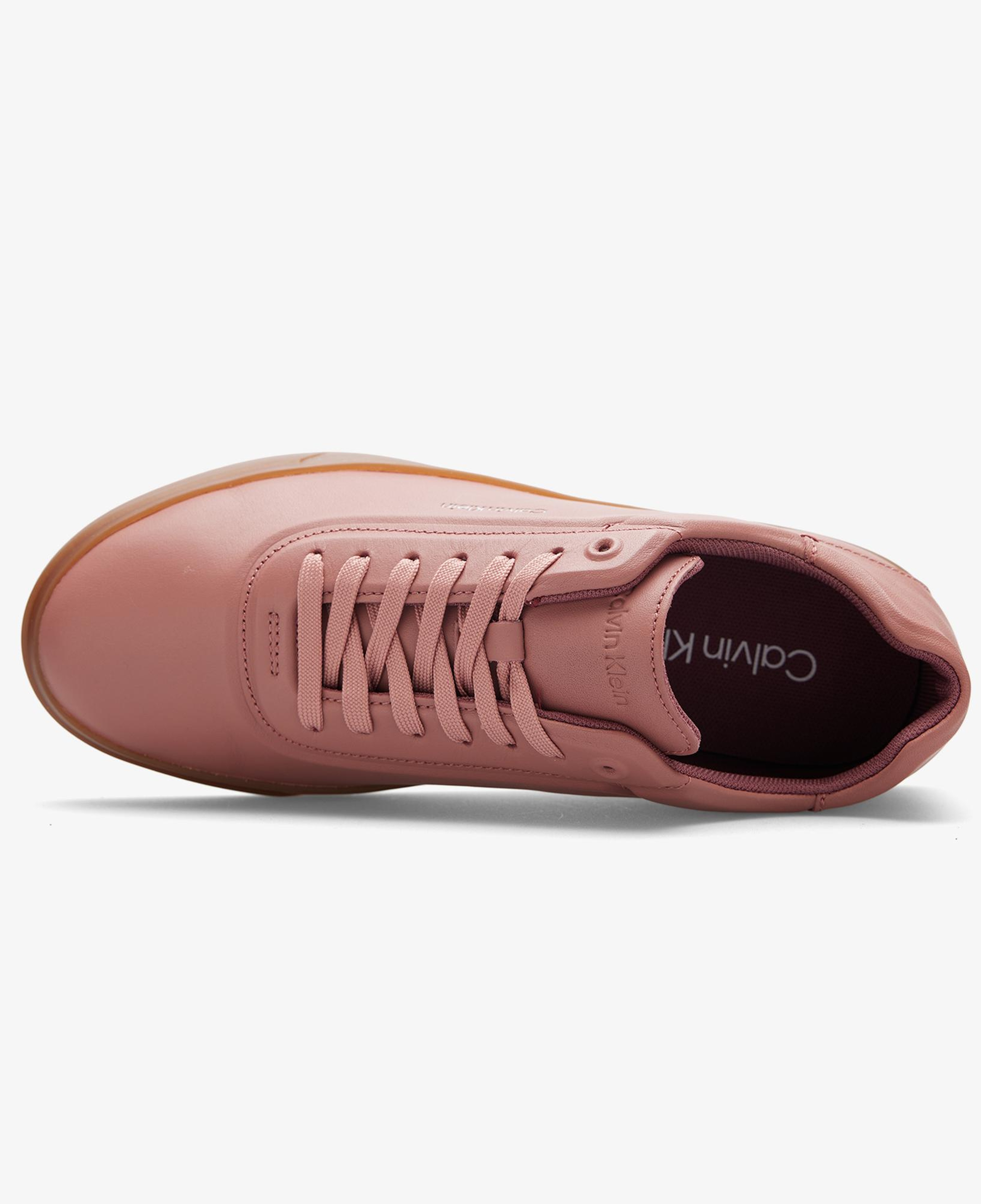 Calvin Klein Low Pro Cups Laceup Kadın Pembe Sneaker