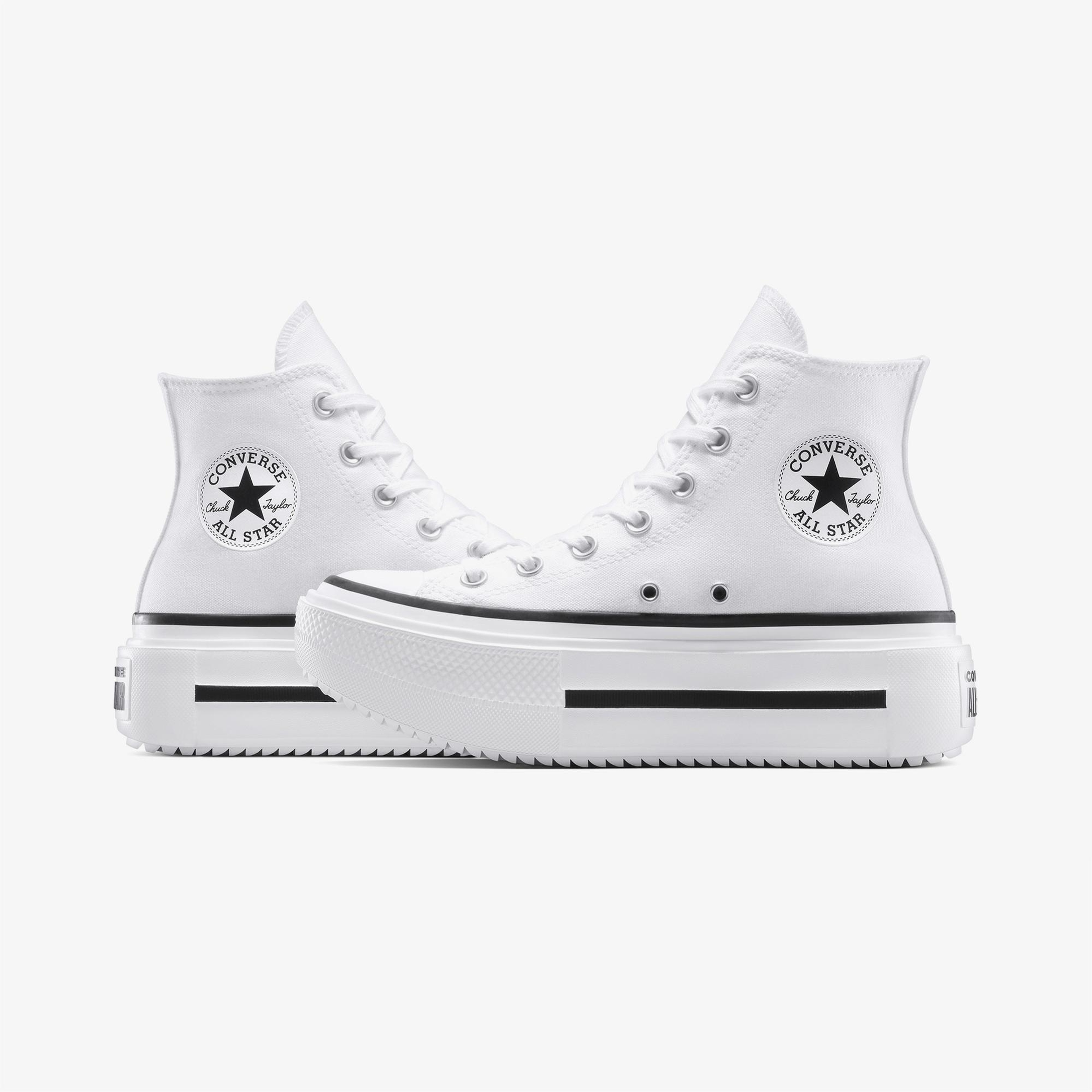 Converse Chuck Taylor All Star Lift Double Stack Unisex Beyaz Sneaker