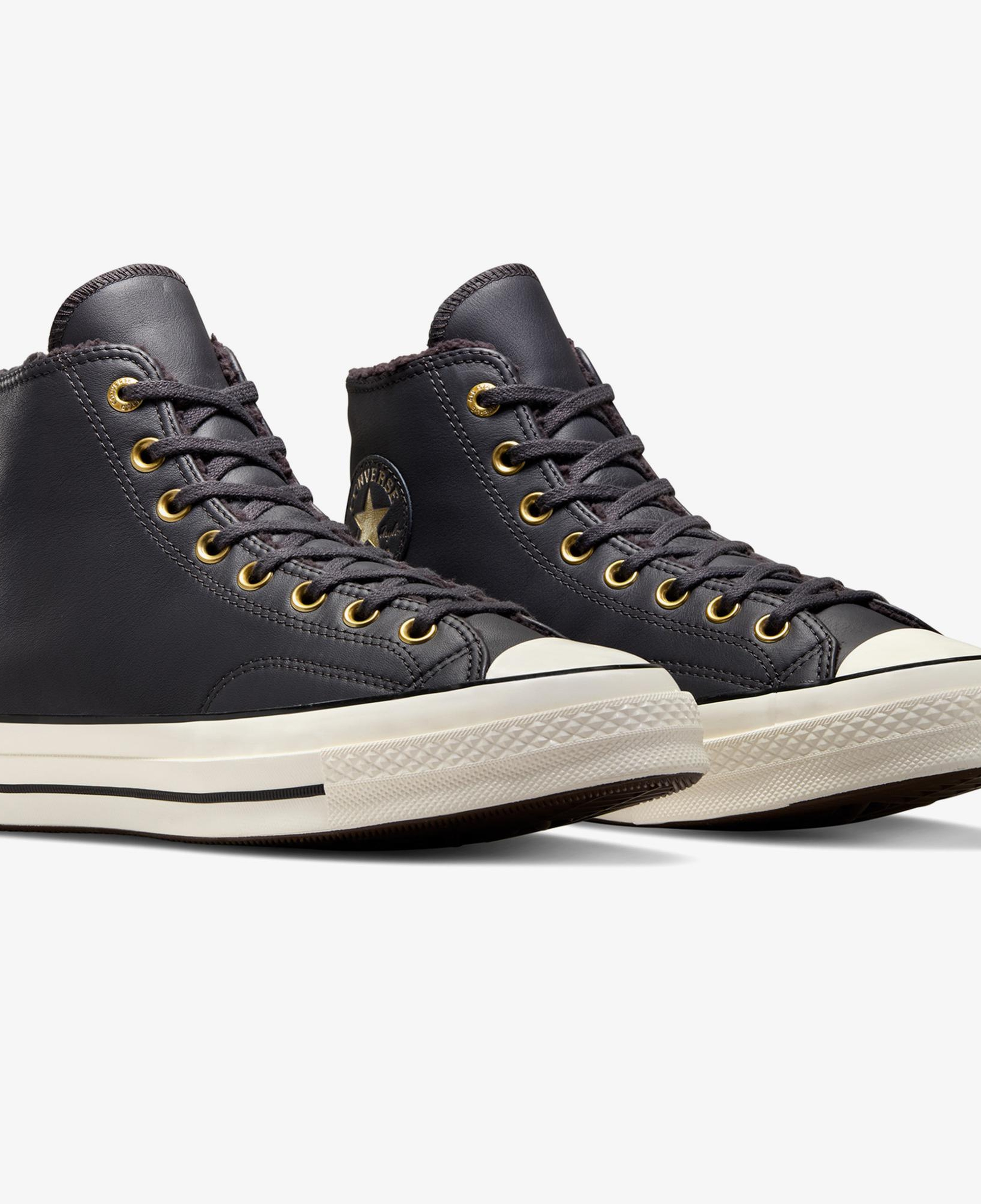Converse Chuck 70 Unisex Siyah Deri Sneaker