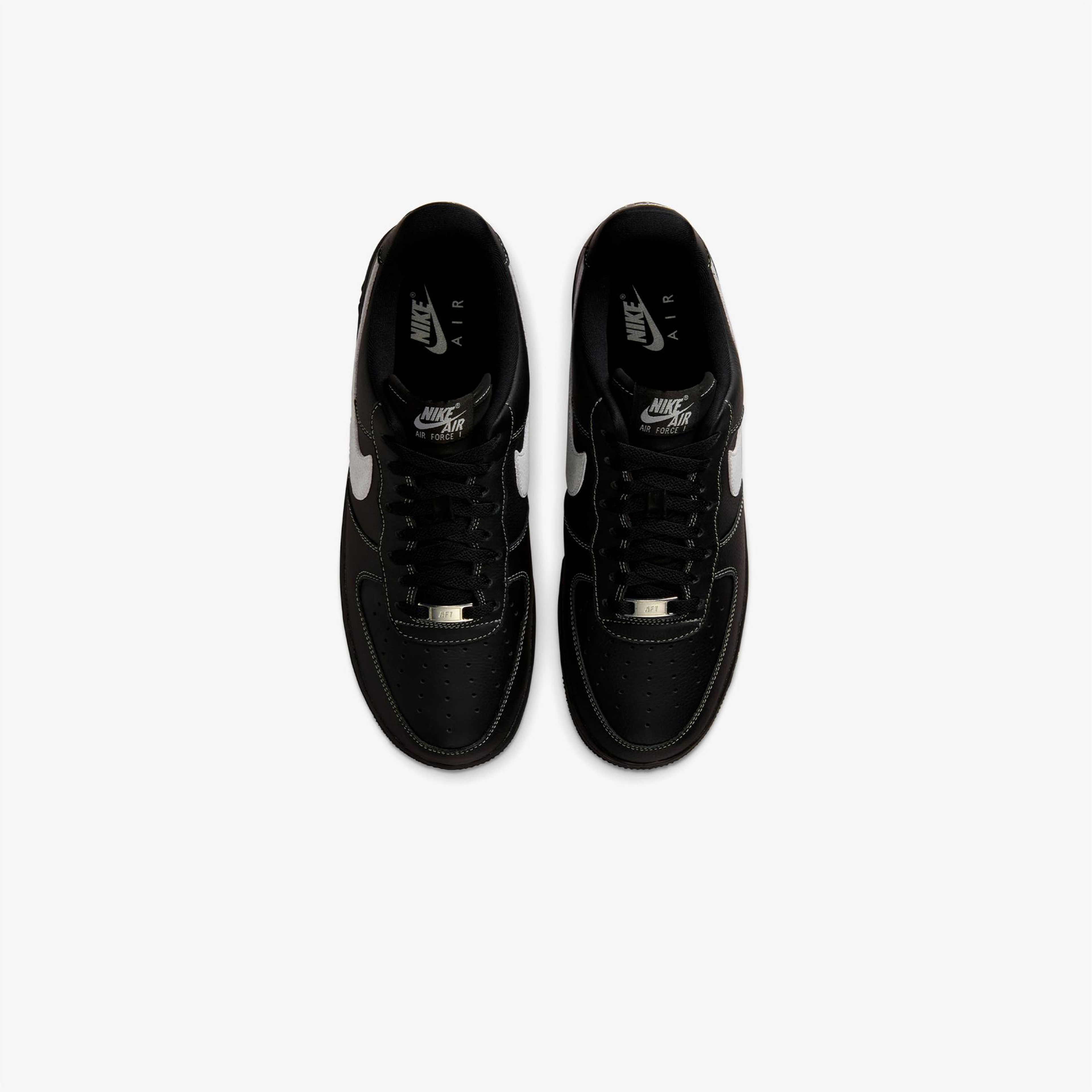 Nike Air Force 1 '07 LV8 Erkek Siyah Spor Ayakkabı