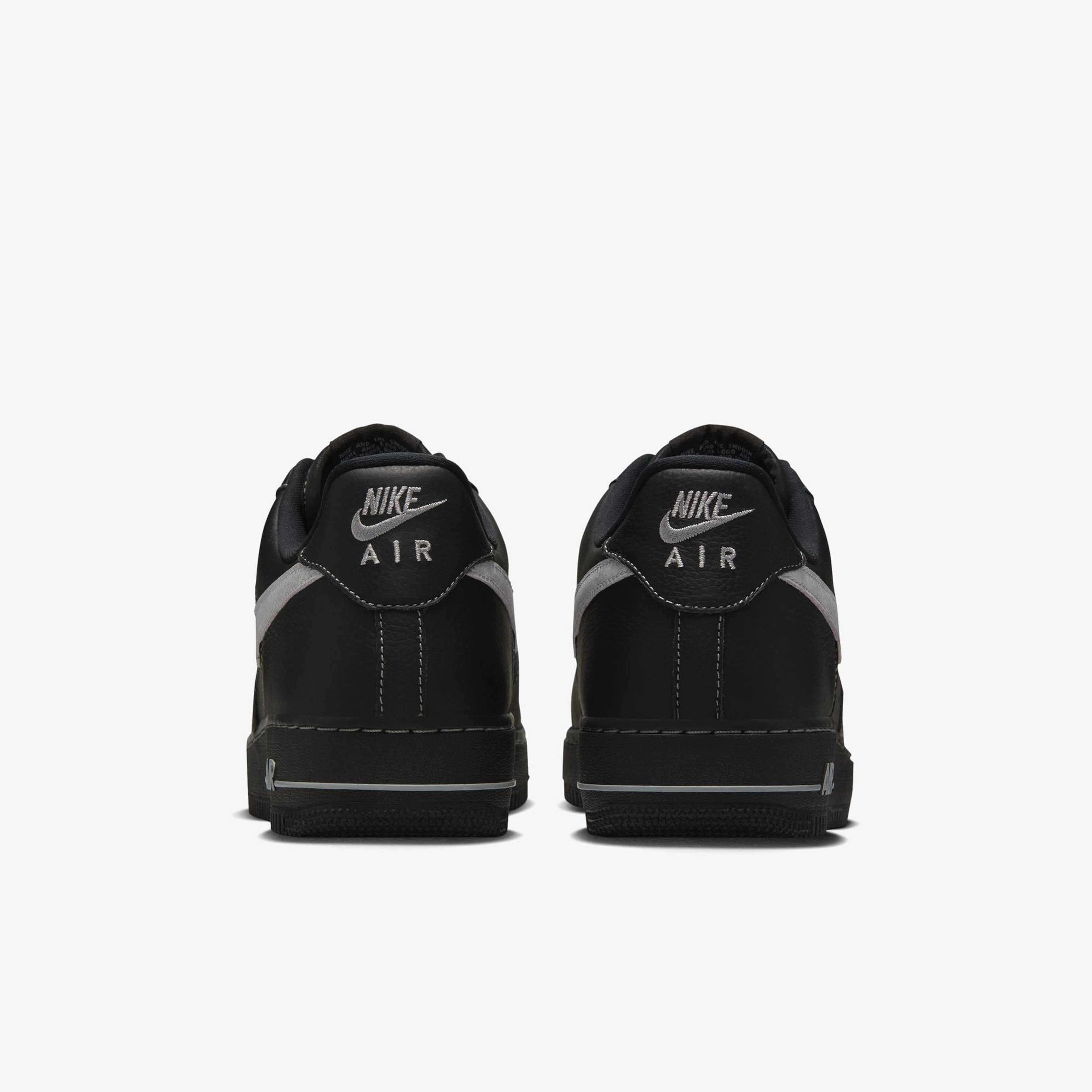 Nike Air Force 1 '07 LV8 Erkek Siyah Spor Ayakkabı