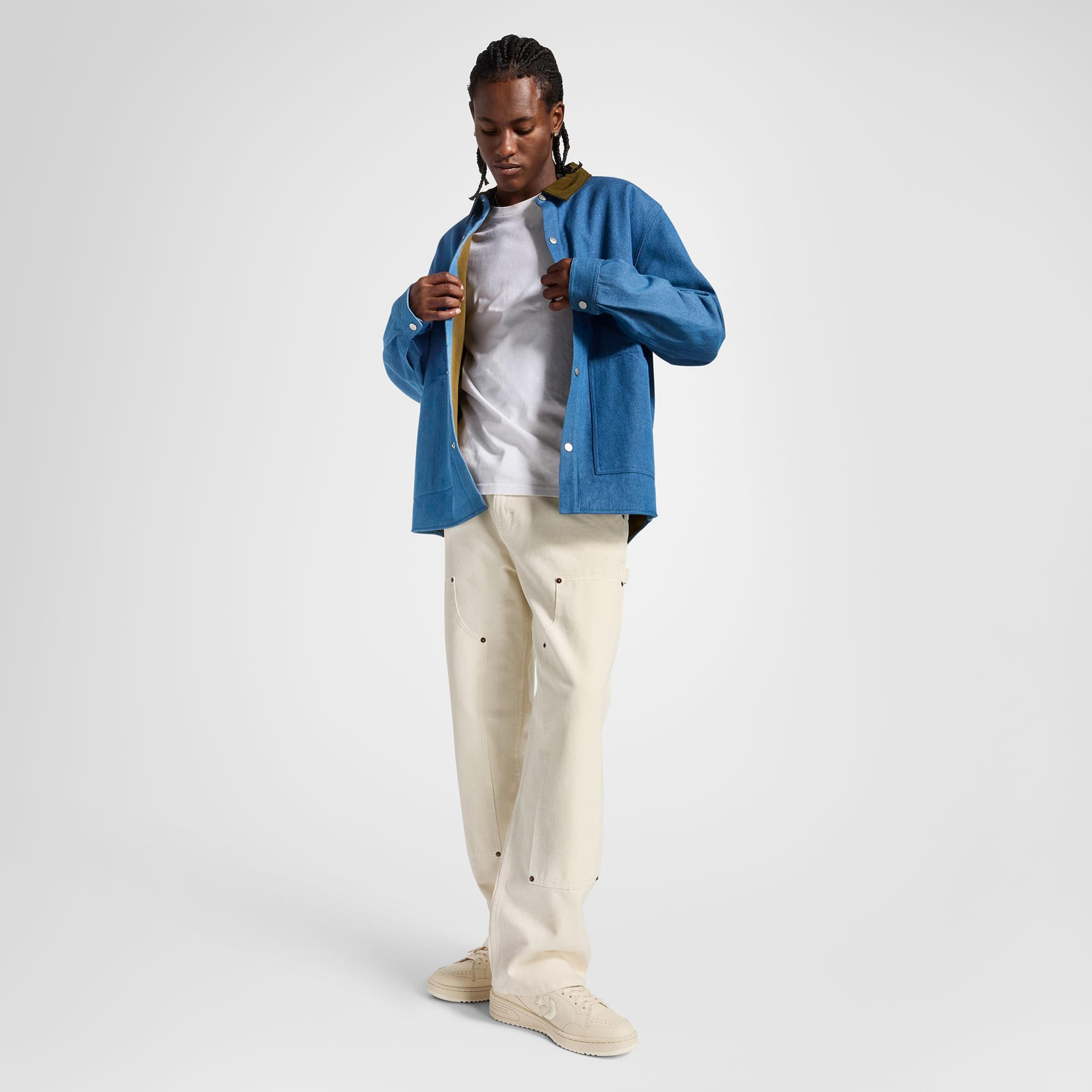 Converse Weapon Unisex Krem Deri Sneaker