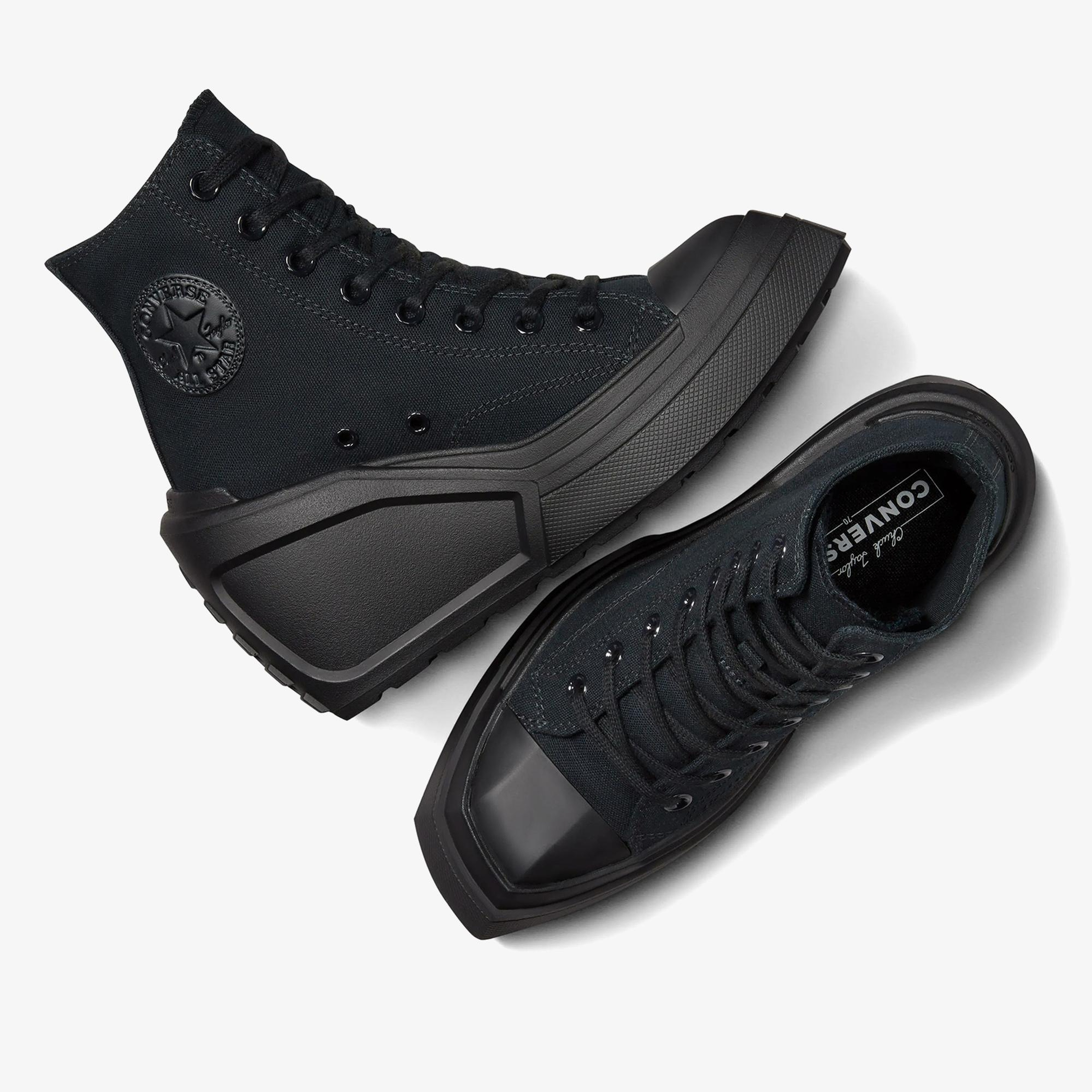 Converse Chuck 70 De Luxe Wedge Kadın Siyah Sneaker
