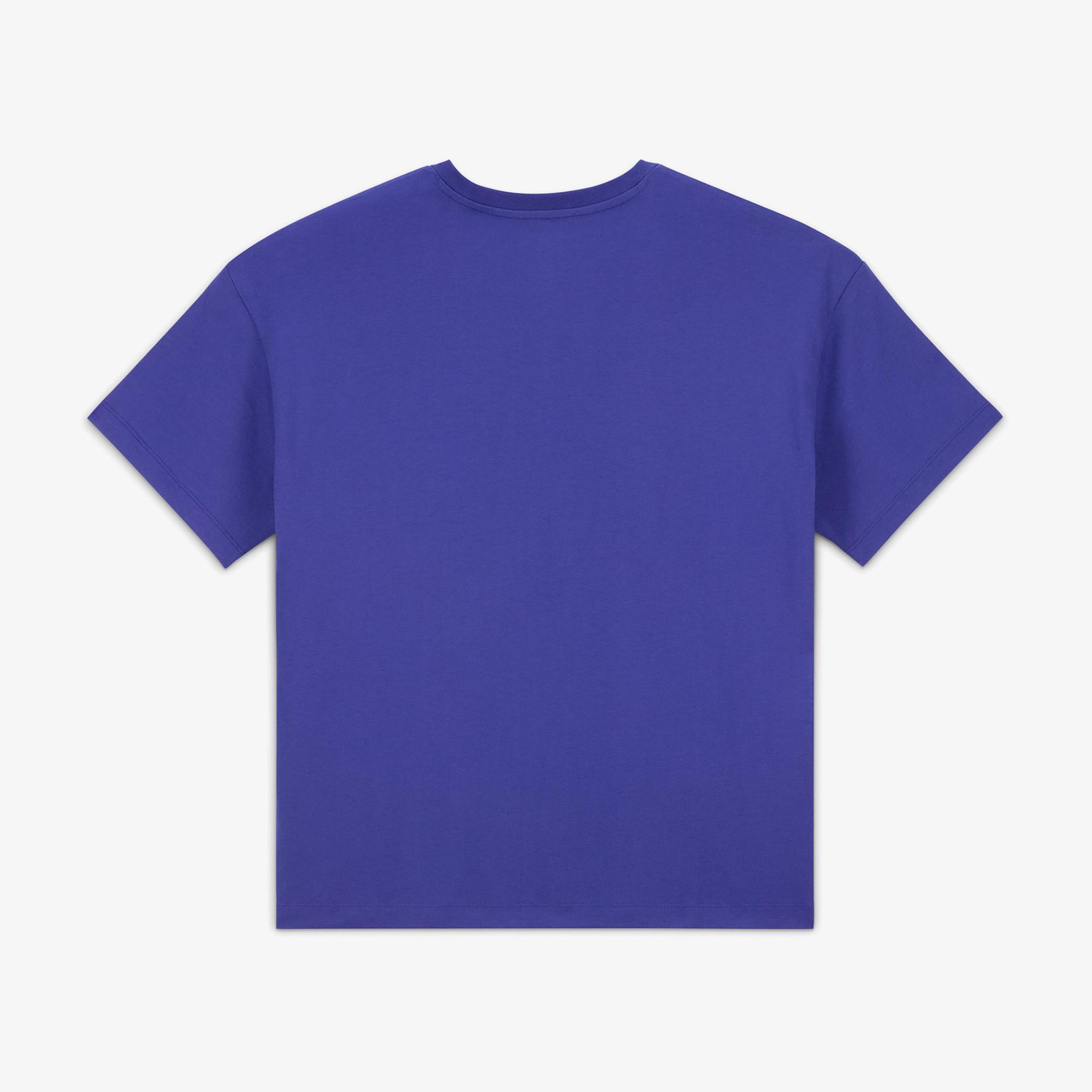 Converse Classic Kadın Baskılı Mor T-Shirt