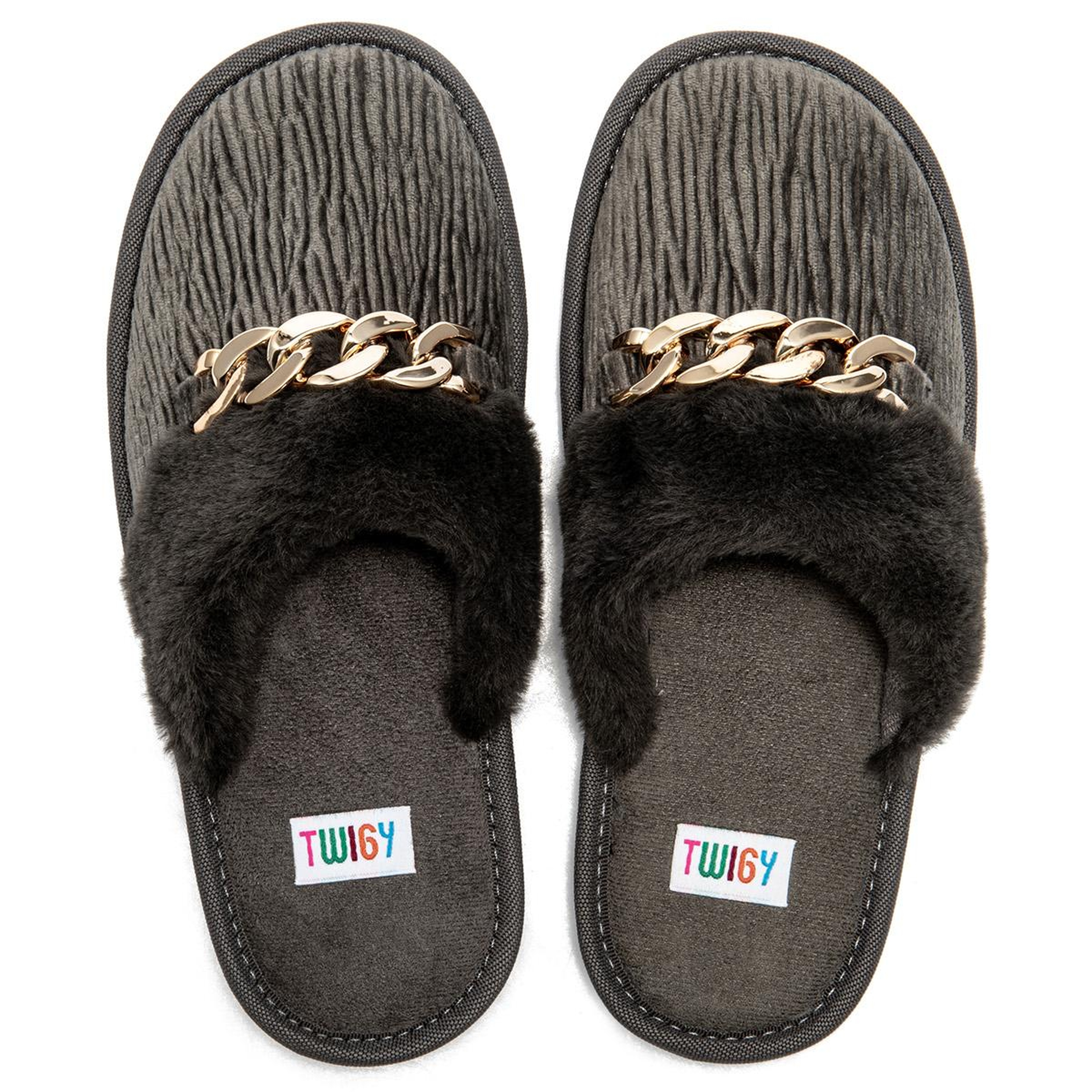 Nora Kadın Ev Terliği Gri 36/41