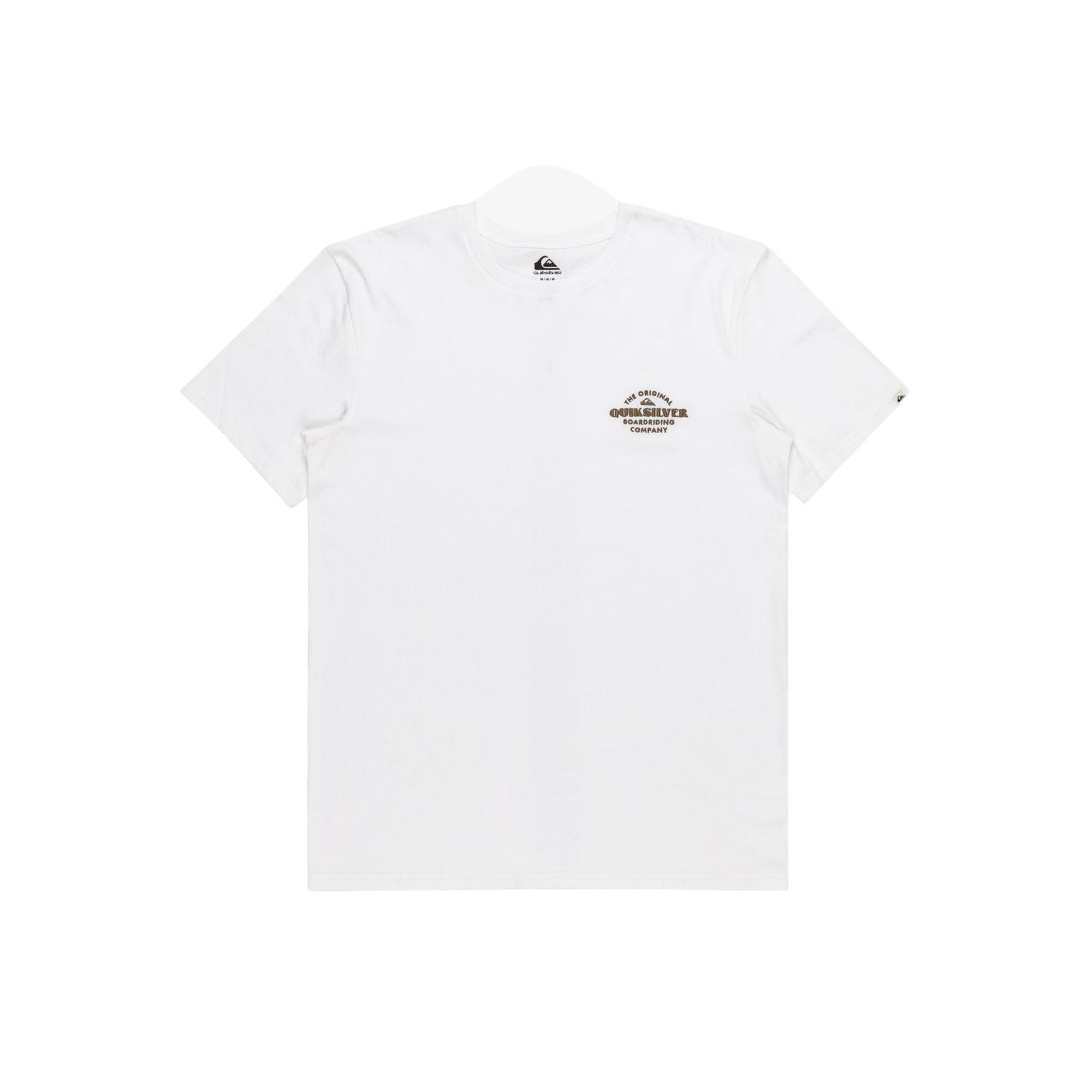 Quiksilver Tradesmith Erkek Beyaz Tişört