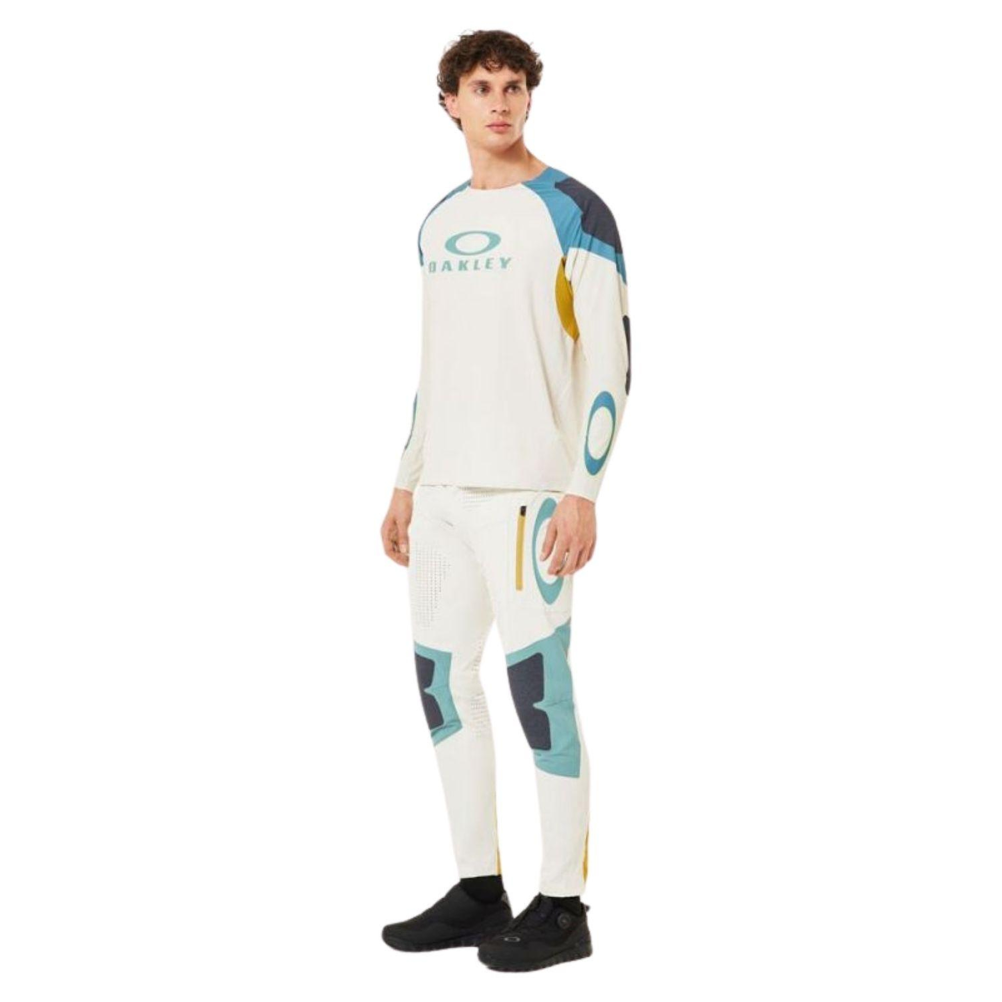 Oakley Seeker Edge Ls Jersey Erkek Gri Tişört