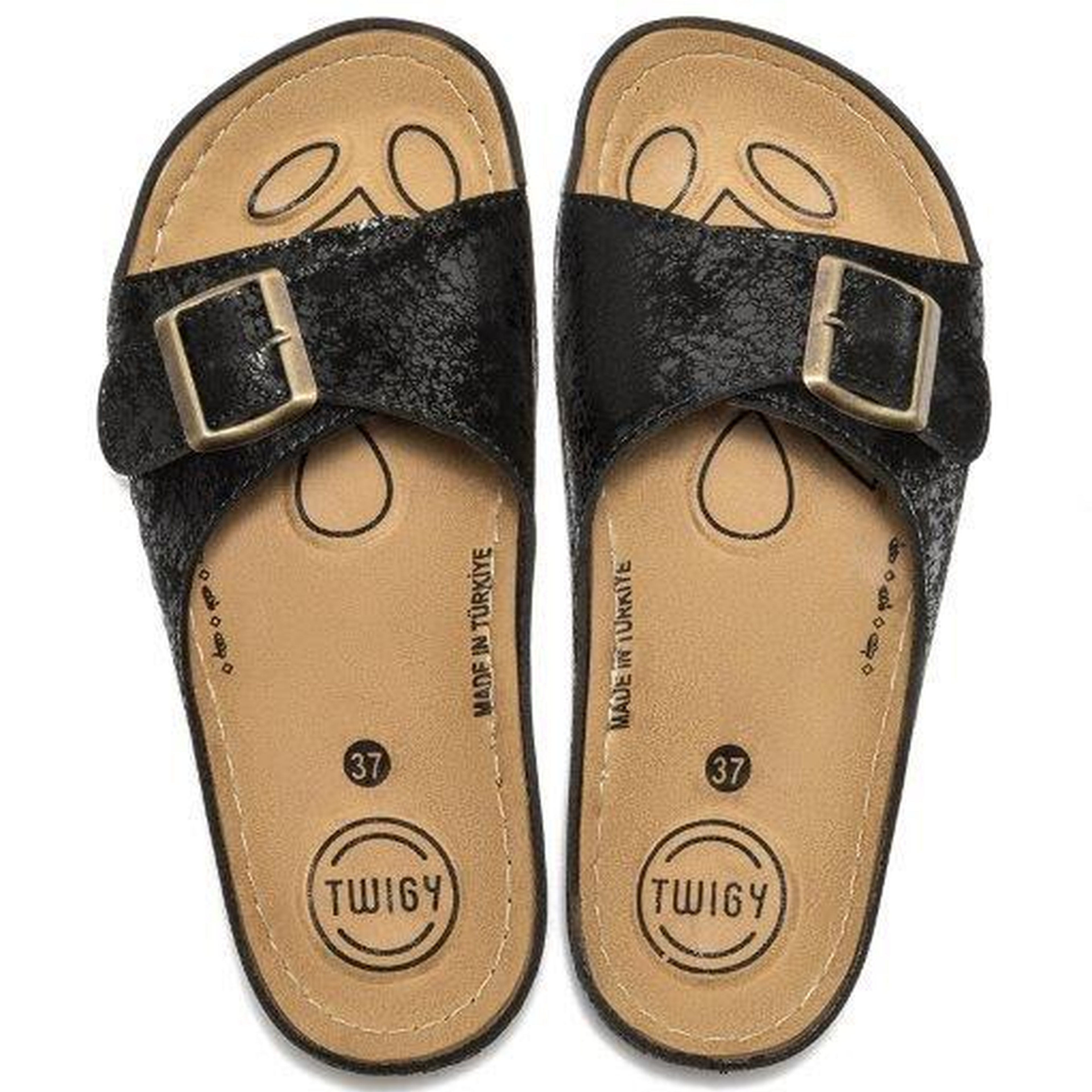 Dildar Kadın Terlik Siyah 36/40