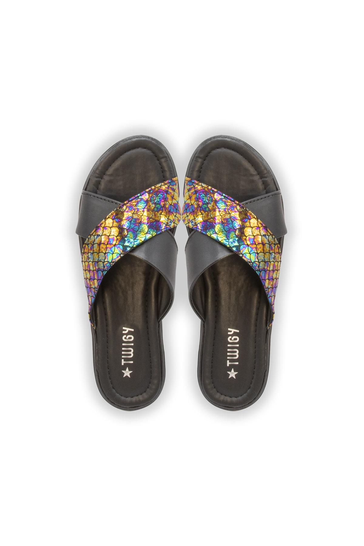 Derin Kadın Terlik Siyah 36/40