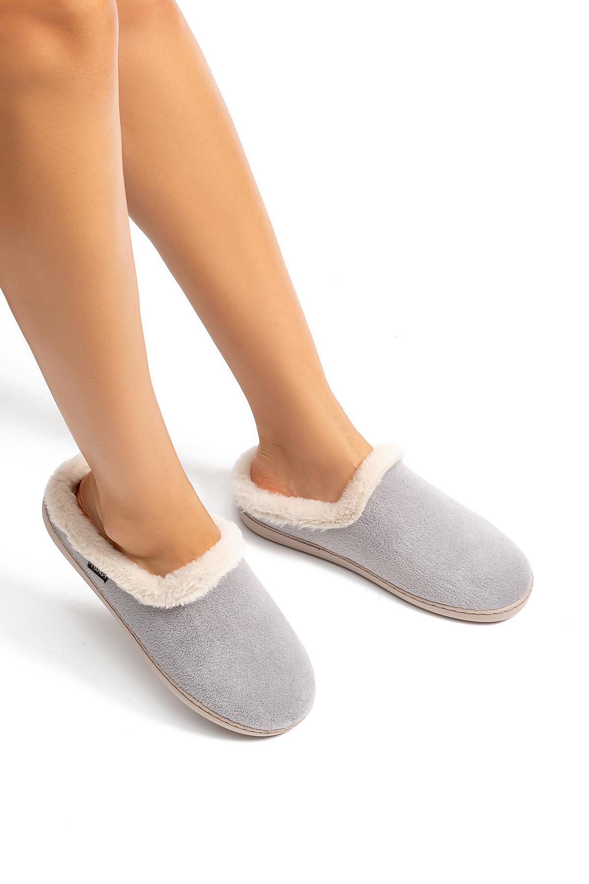 Irene Kadın Ev Terliği Gri 36/41