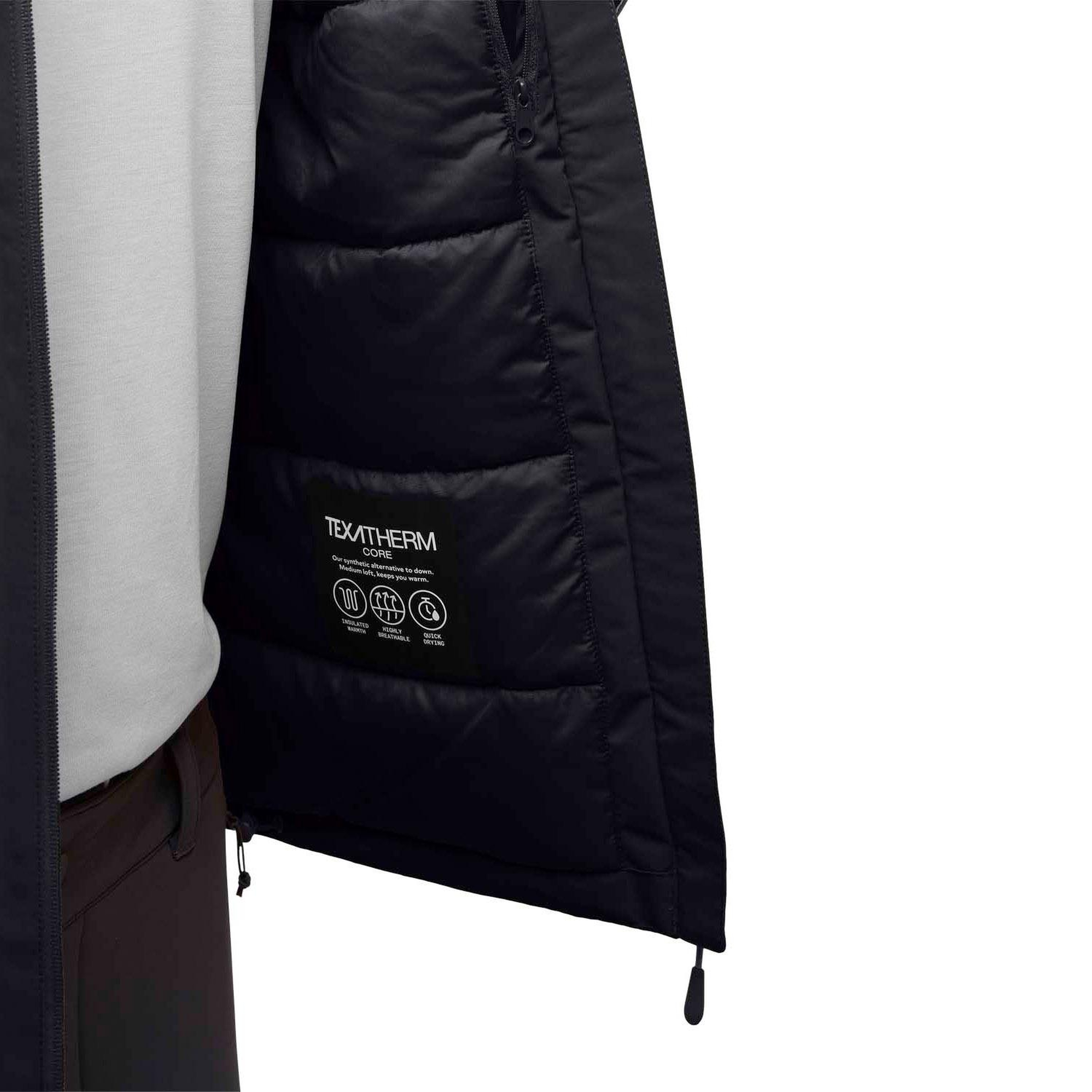 Jack Wolfskin Jasper Ins Erkek Siyah Outdoor Ceketi