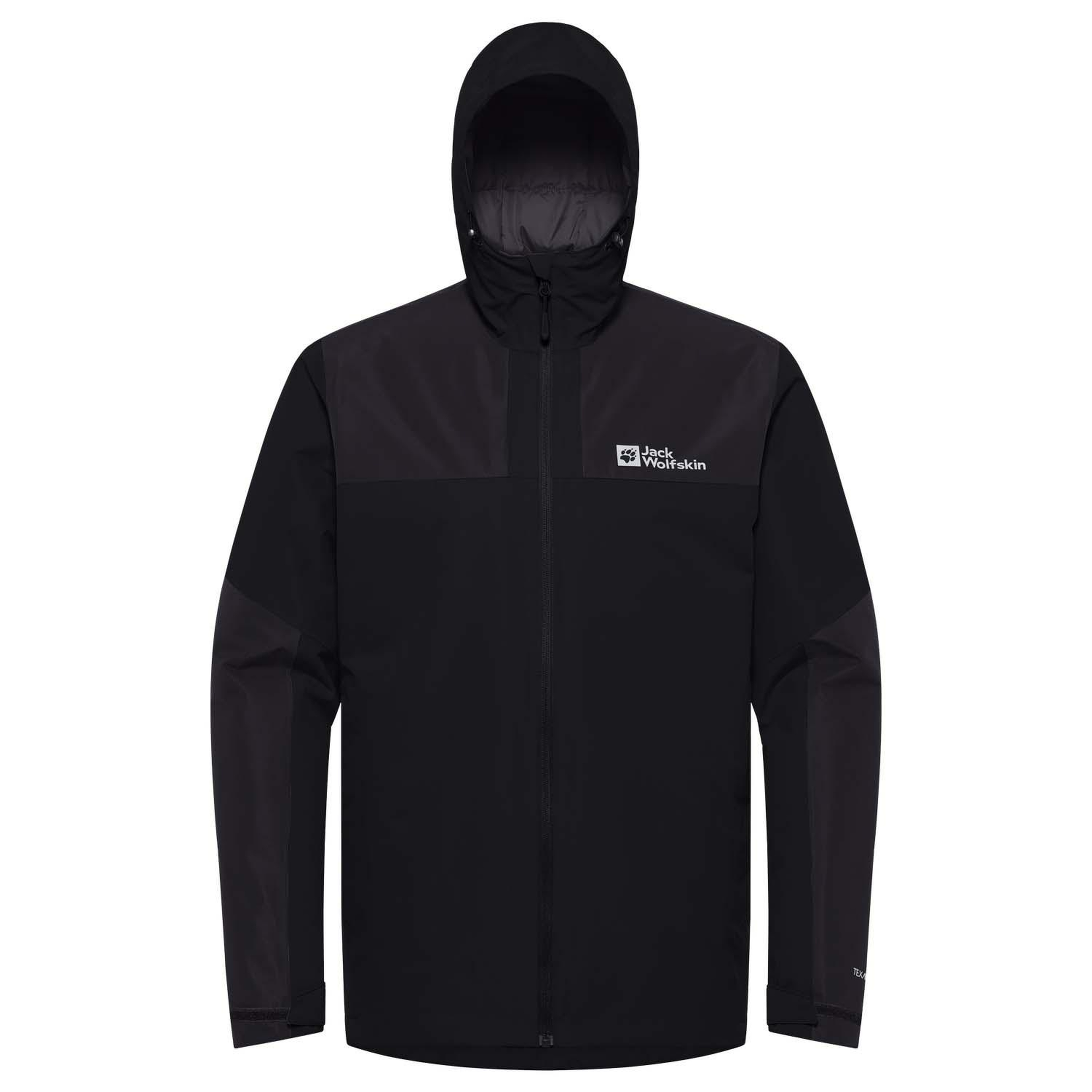 Jack Wolfskin Jasper Ins Erkek Siyah Outdoor Ceketi
