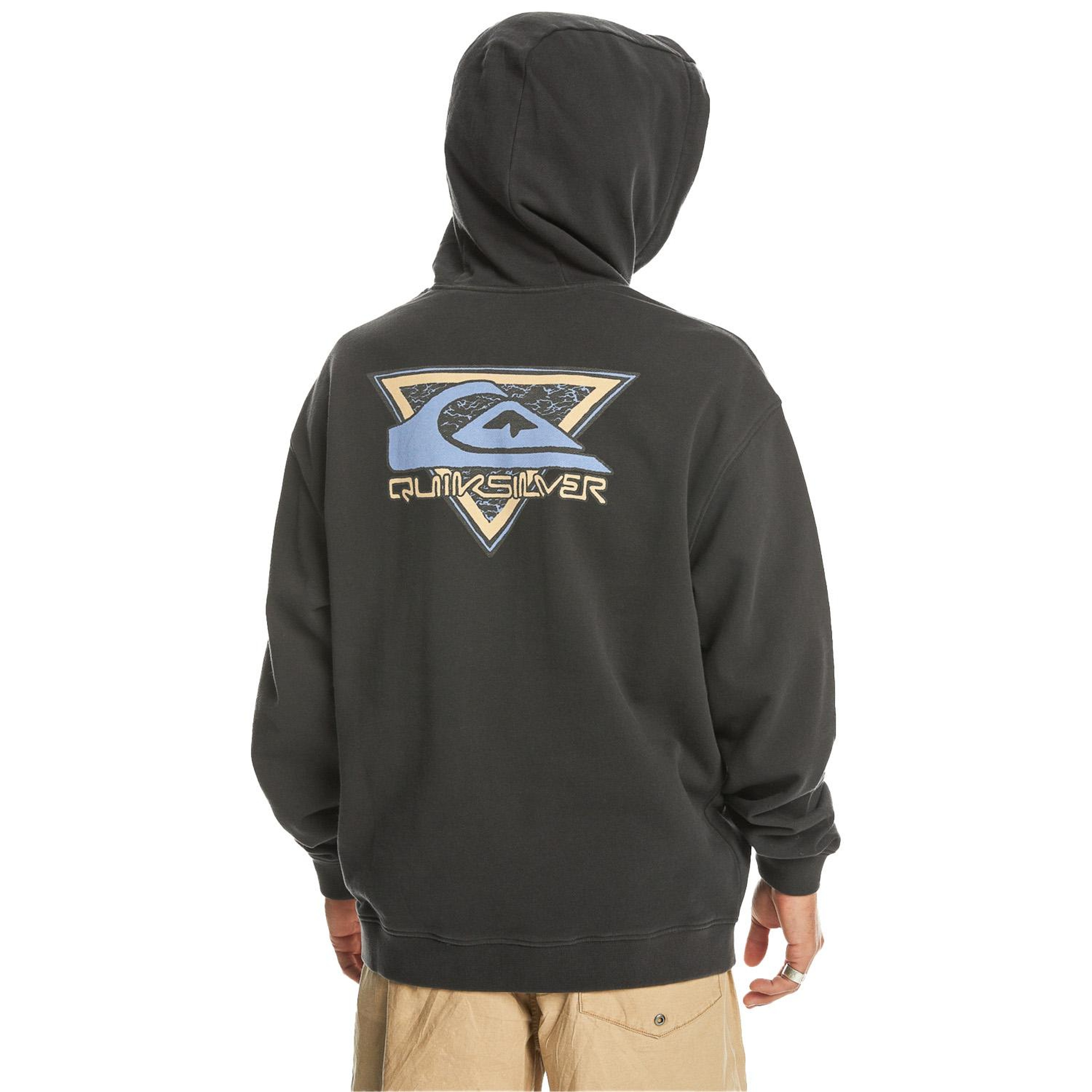 Quiksilver Apog Heritage Hoodie Erkek Yeşil Sweatshirt