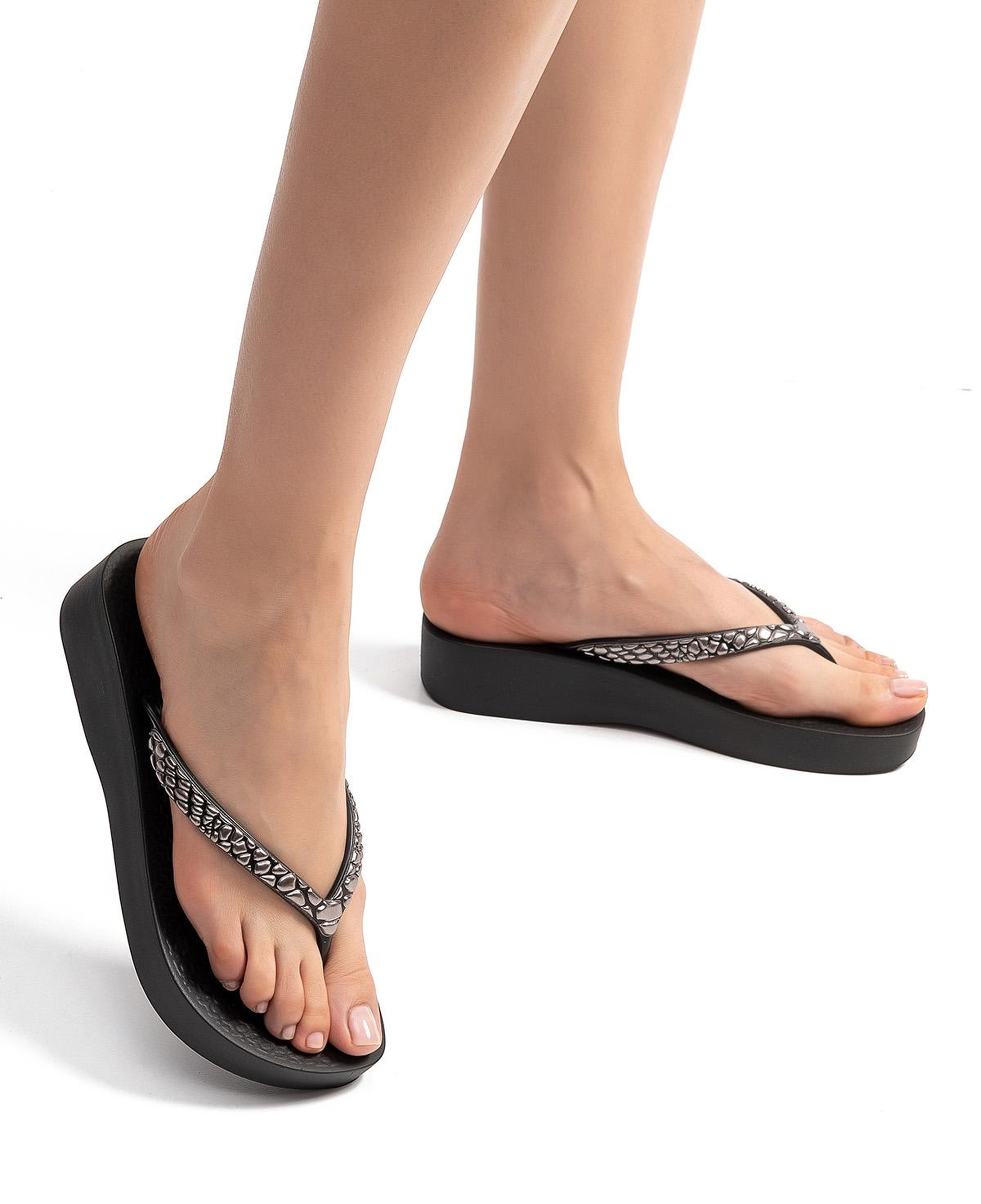 Mesh Ix Kadın Parmak Arası Terlik Siyah 35/40