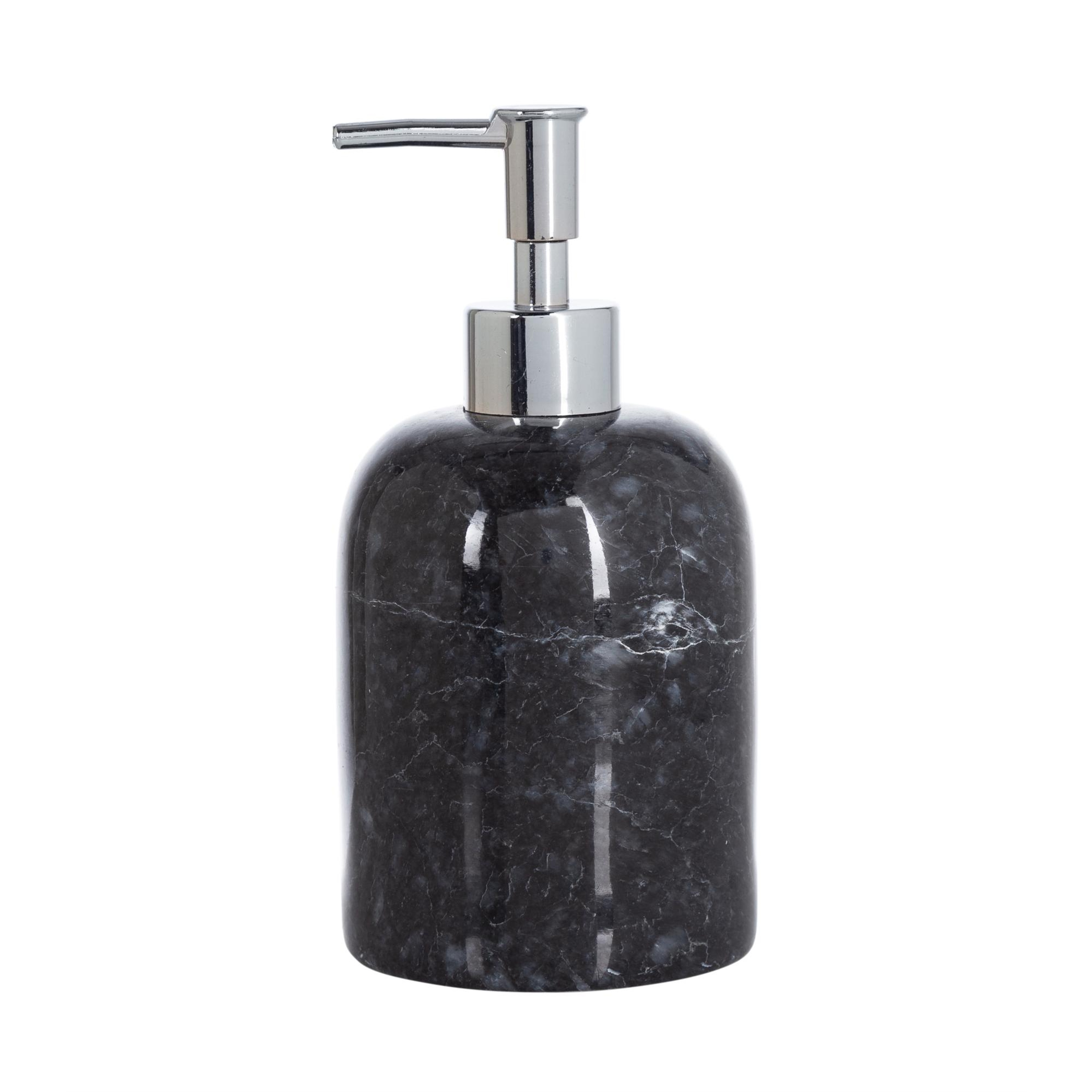 MARBLE SİYAH 5'Lİ BANYO SETİ