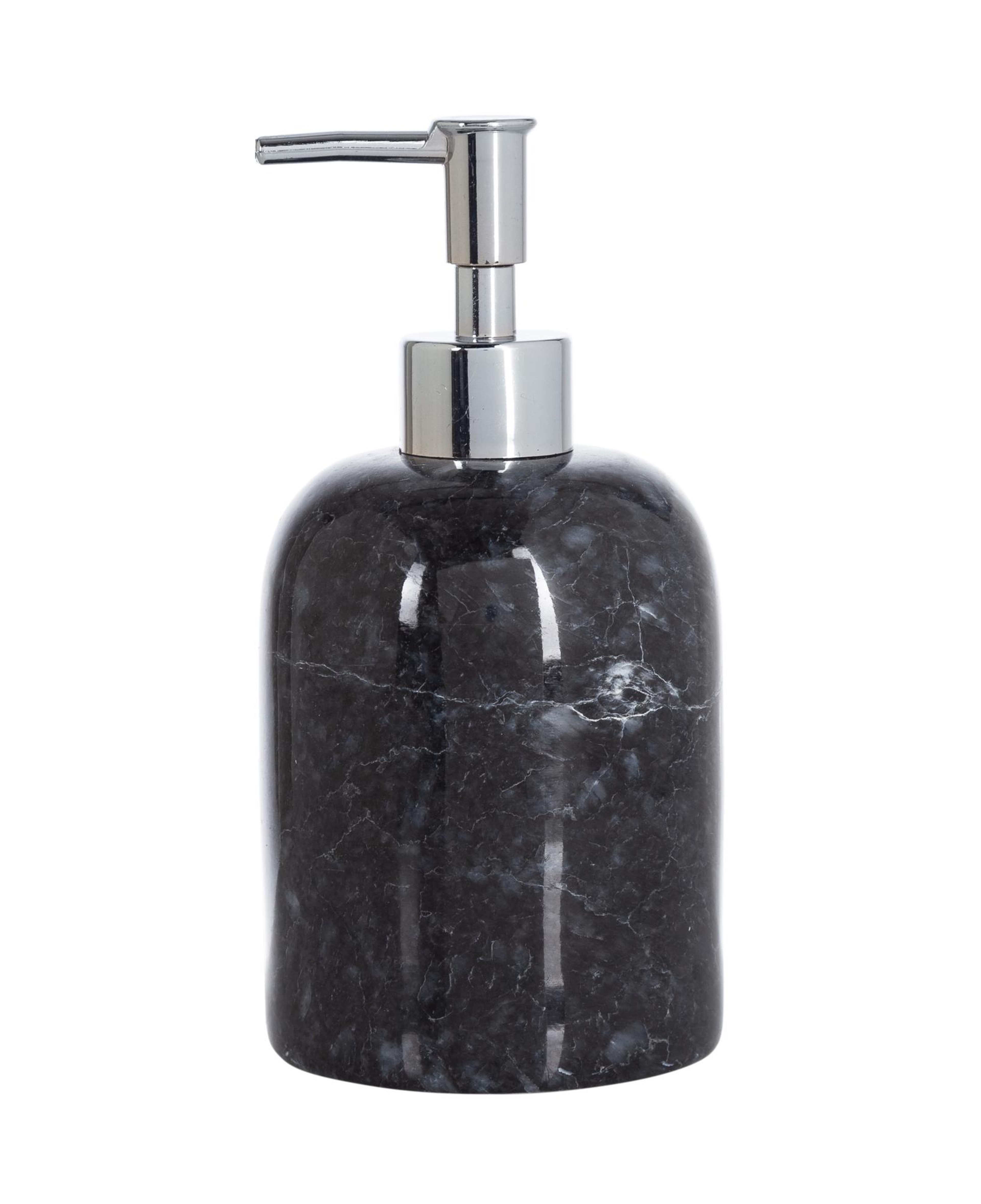 MARBLE SİYAH 5'Lİ BANYO SETİ