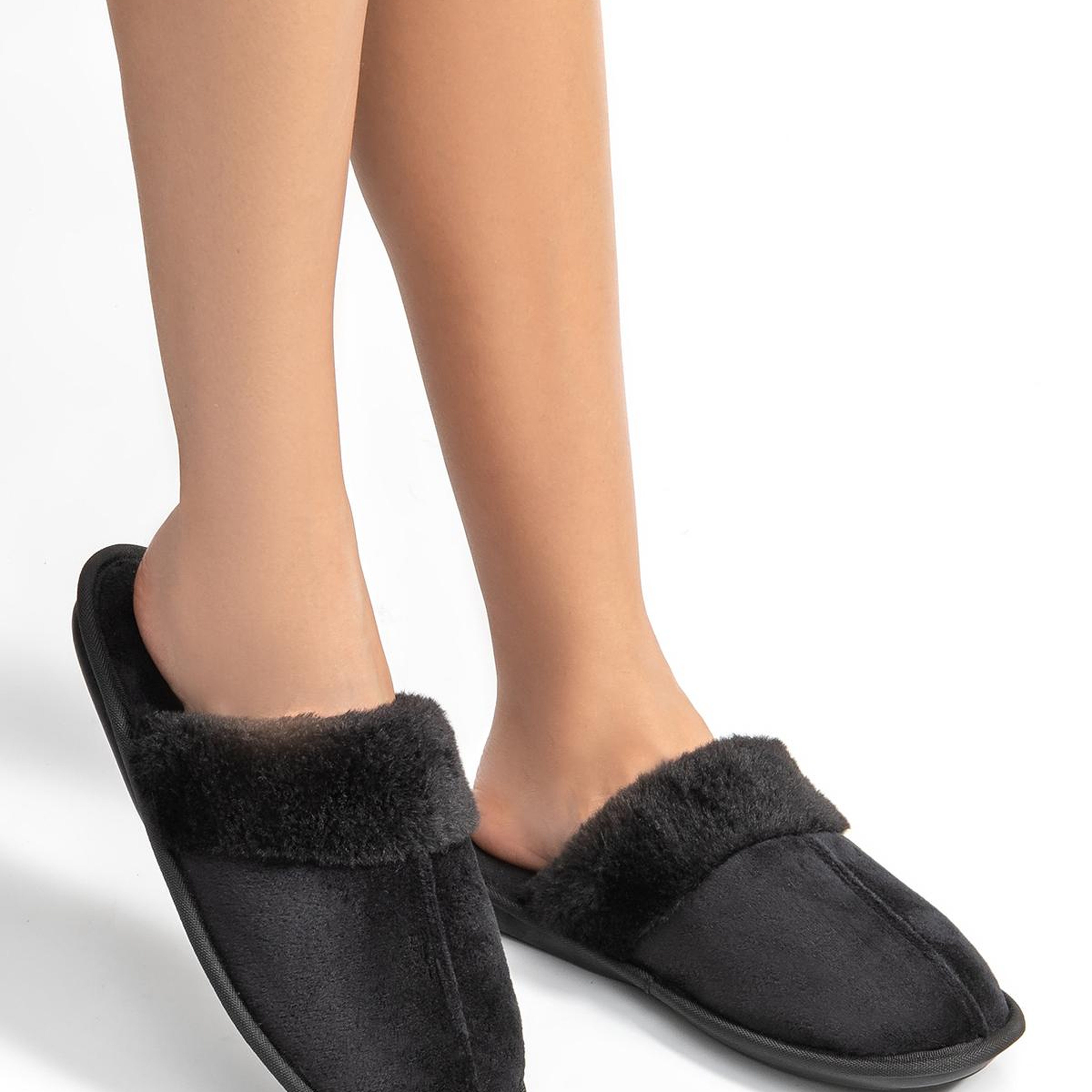 Ella Kadın Ev Terliği Siyah 37/41