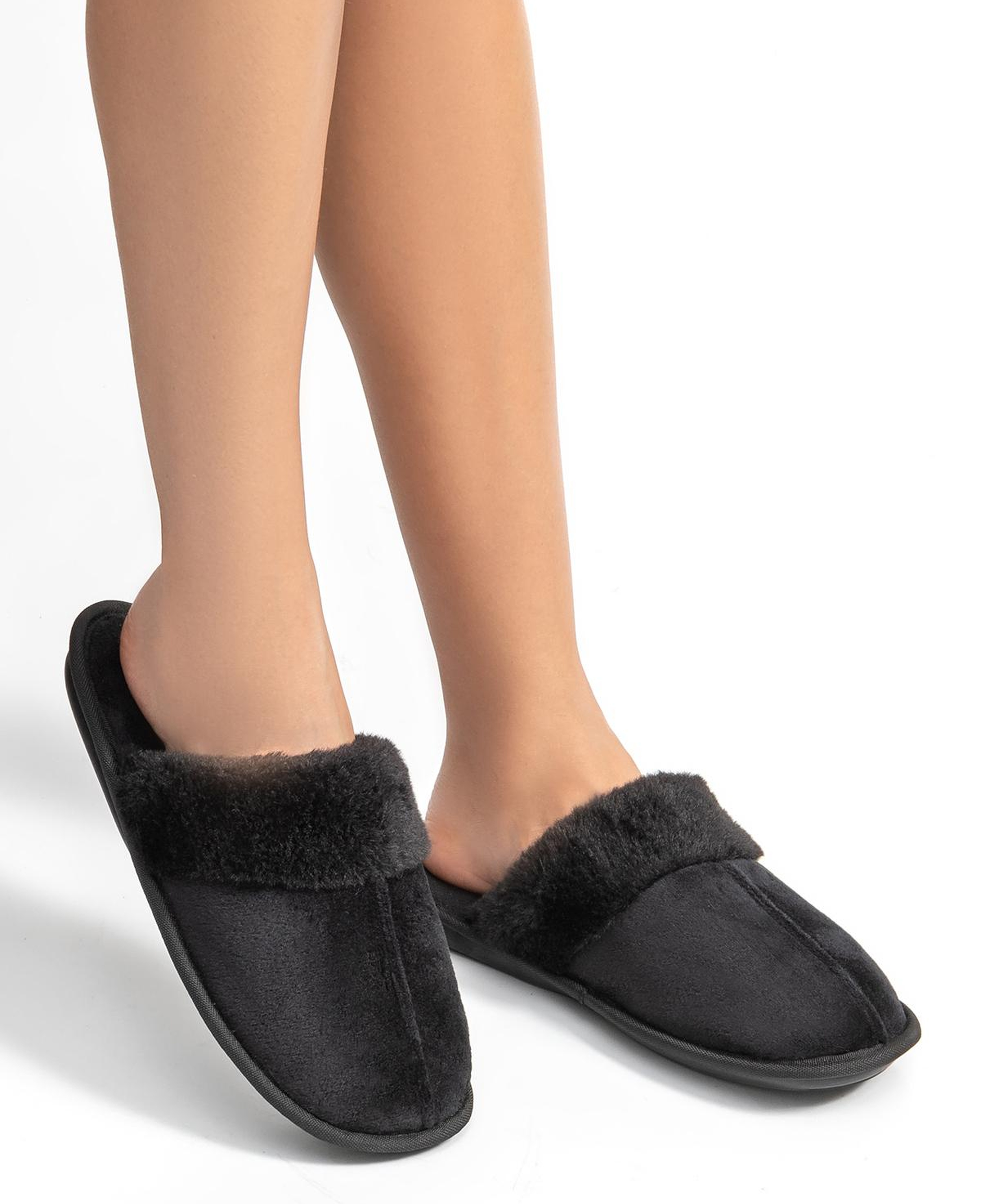 Ella Kadın Ev Terliği Siyah 37/41