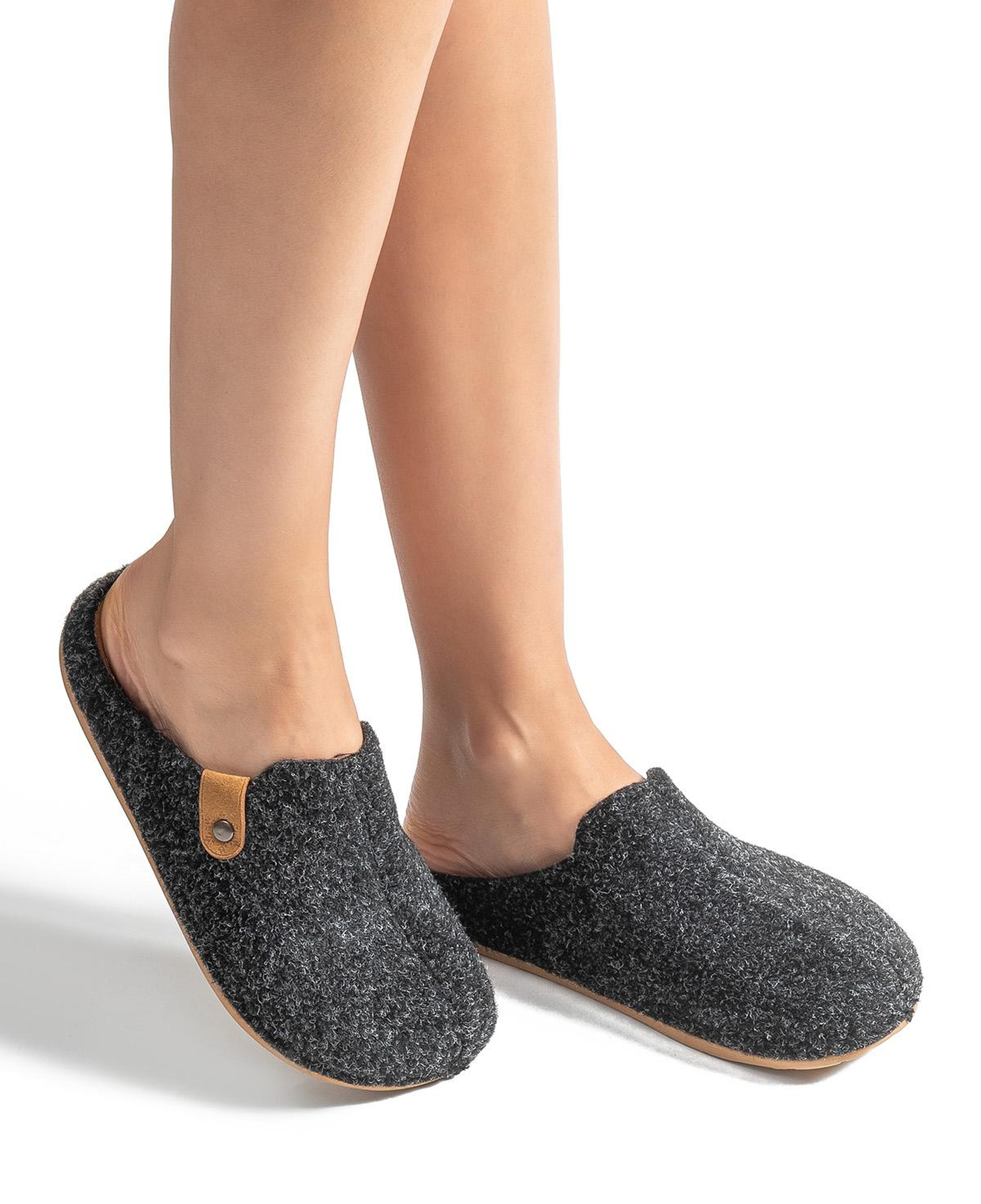 Teina Kadın,Garson Boy Ev Terliği Siyah 36/40