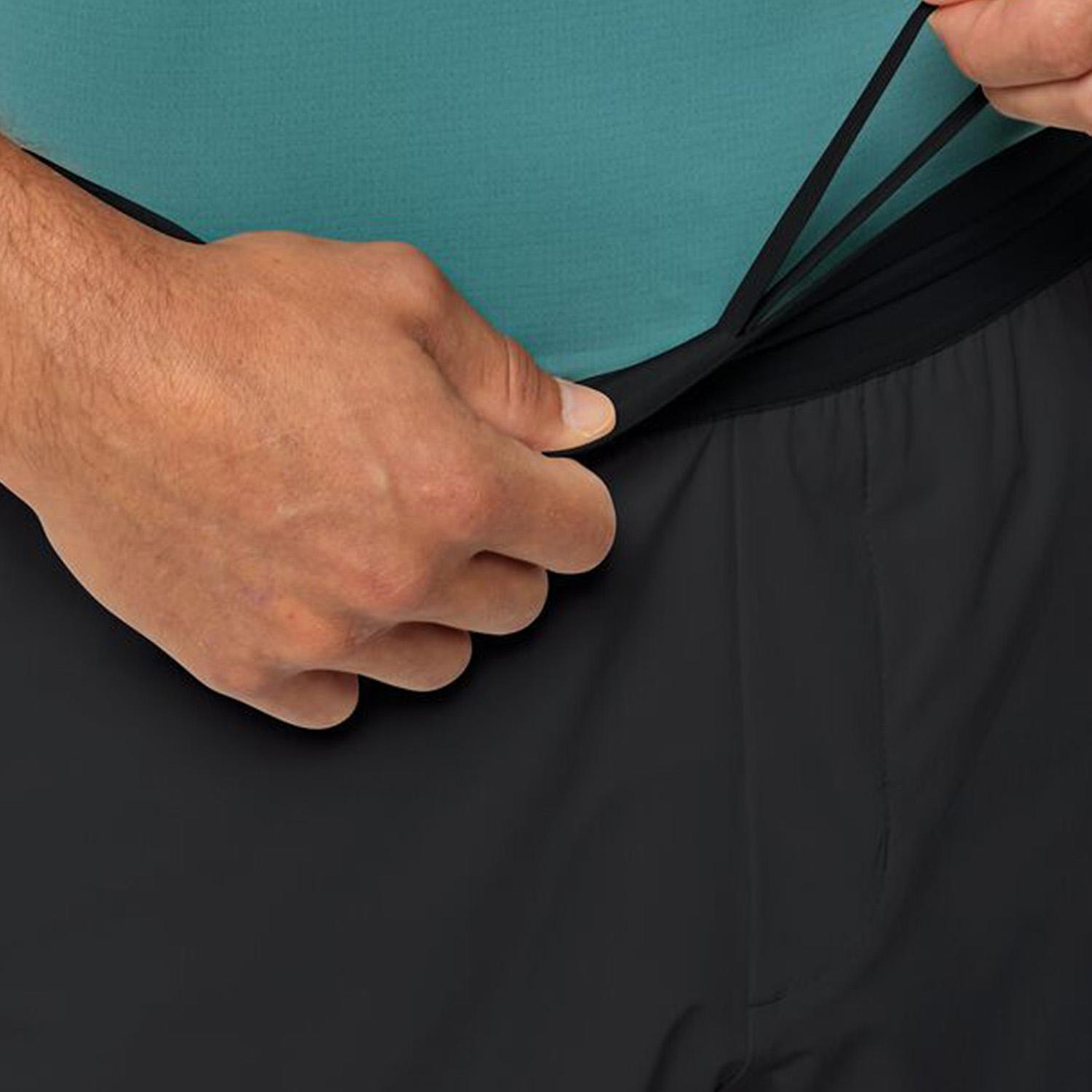 Jack Wolfskin Prelight Chill Shorts Erkek Siyah Şort