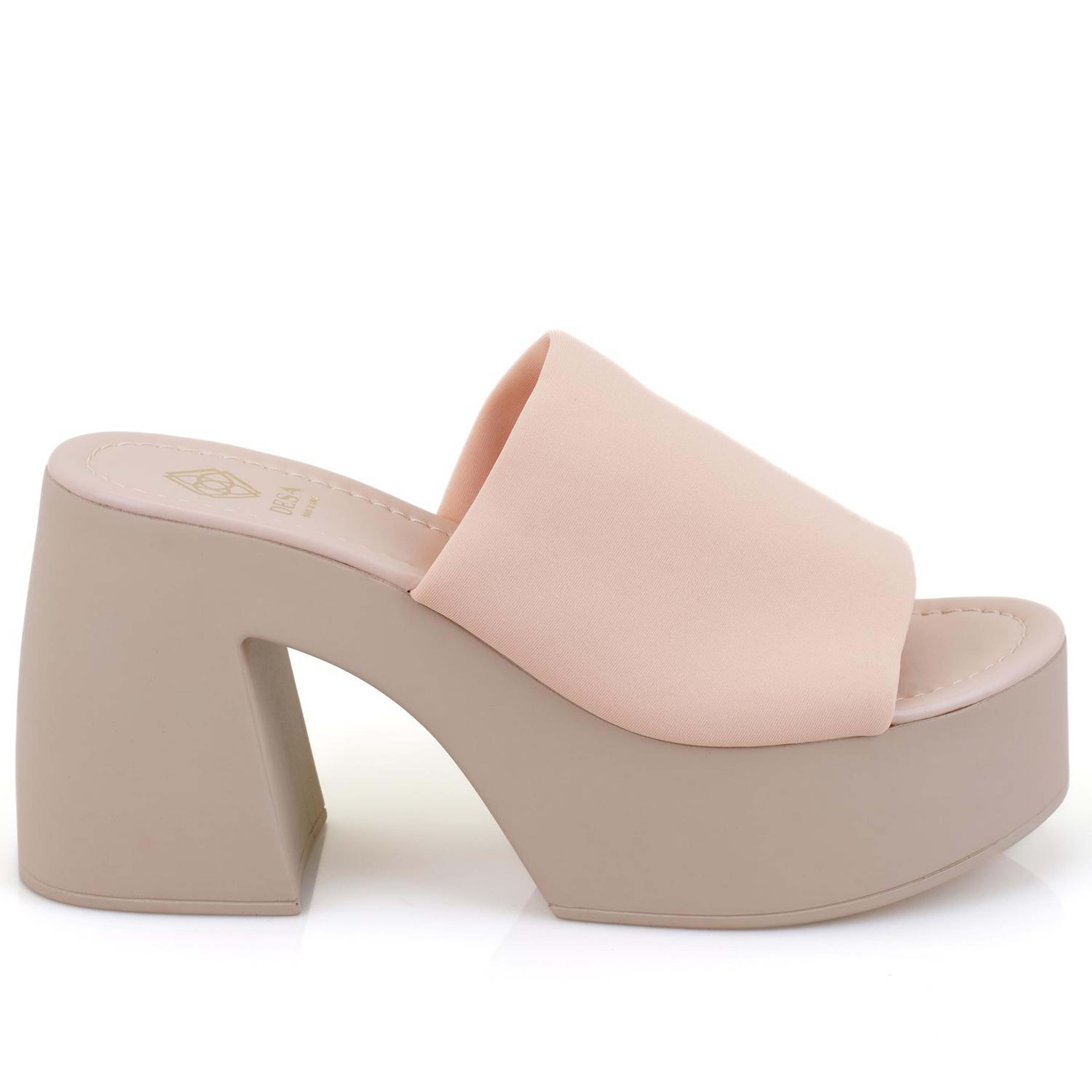 Haley Bej Kadın Platform Topuklu Terlik