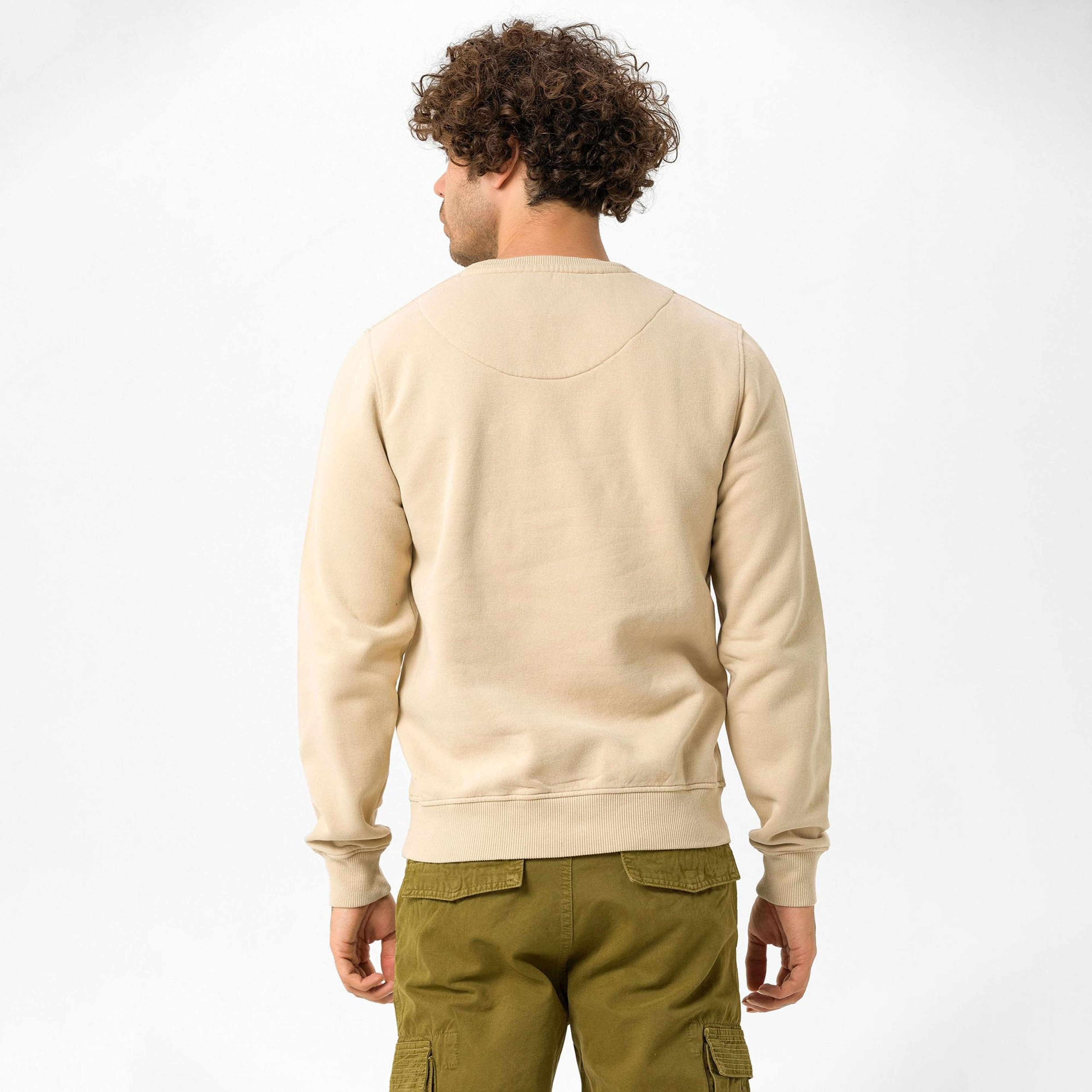 Routefield Home Erkek Kahverengi Sweatshirt