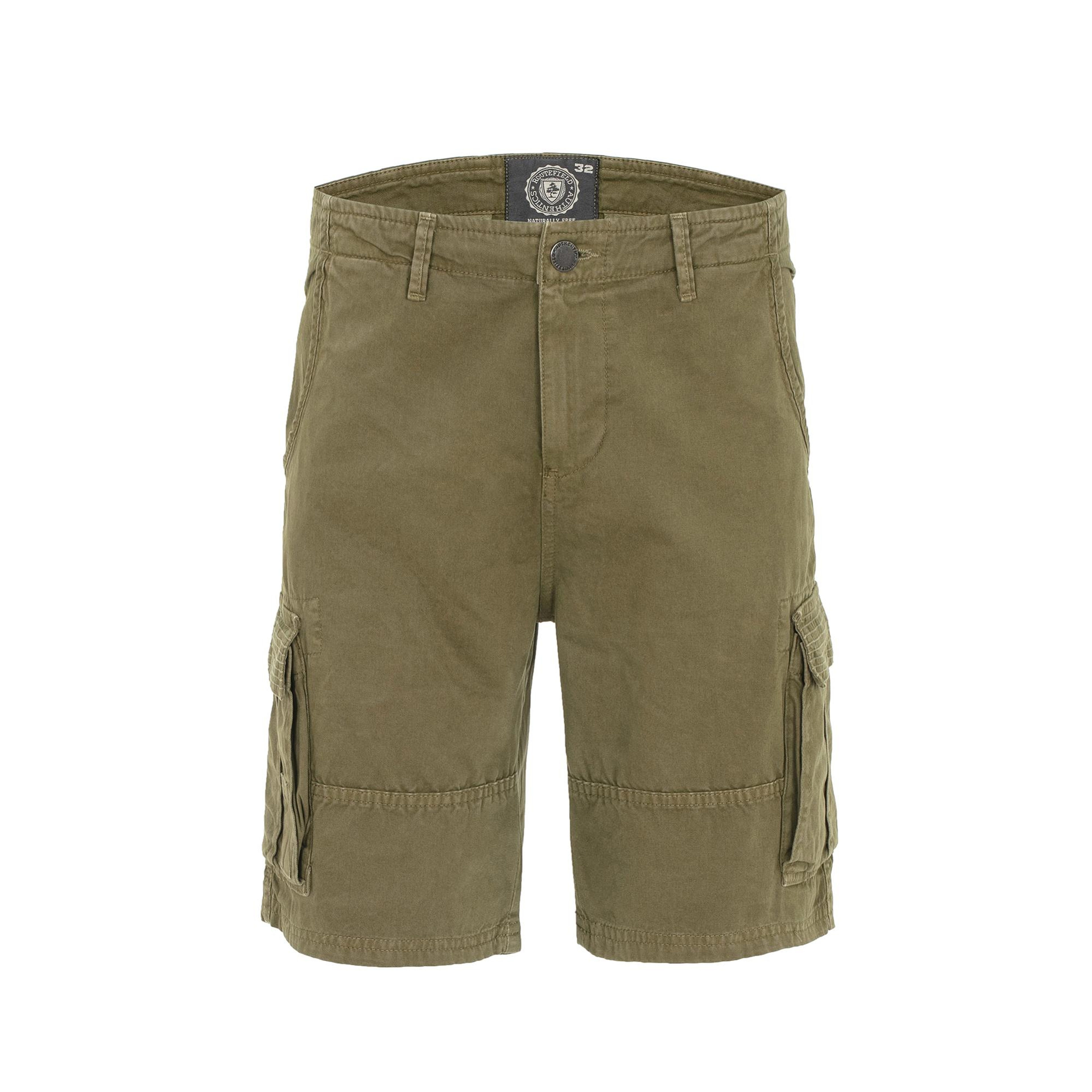 Routefield Erkek Kargo Şort Clints Haki